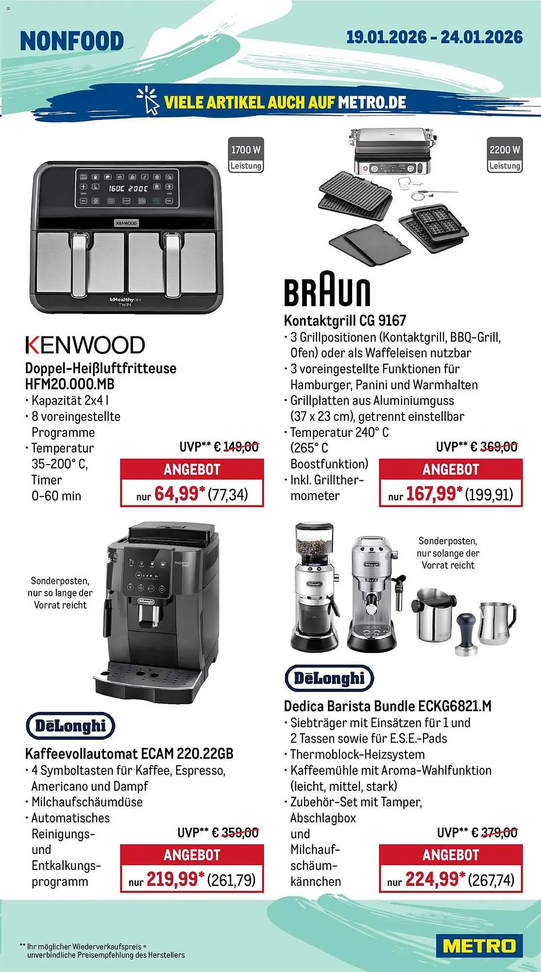 METRO Prospekt von 19. Januar bis 24. Januar 2026 - Prospekt seite 21
