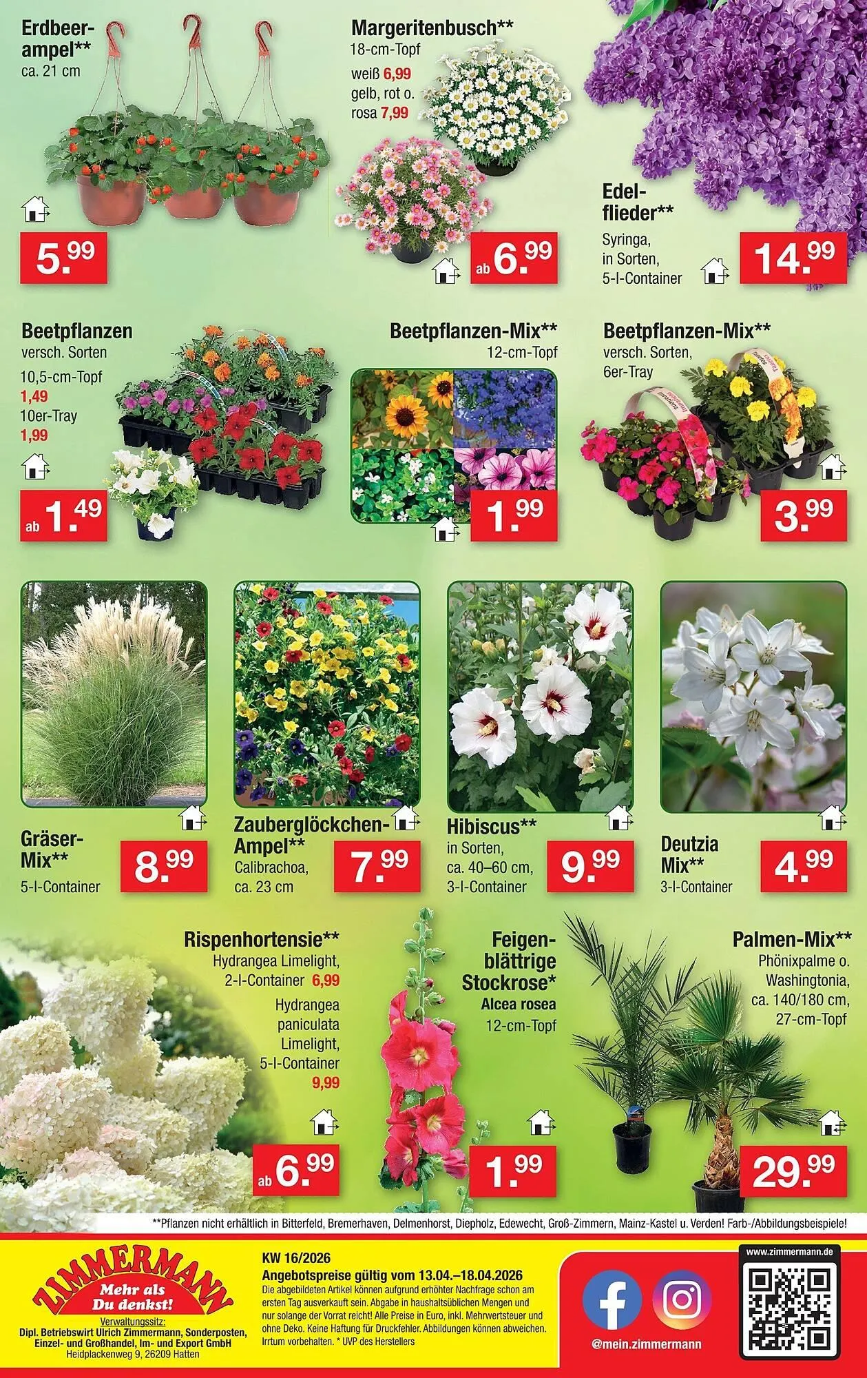 Zimmermann Prospekt von 13. April bis 18. April 2026 - Prospekt seite 10