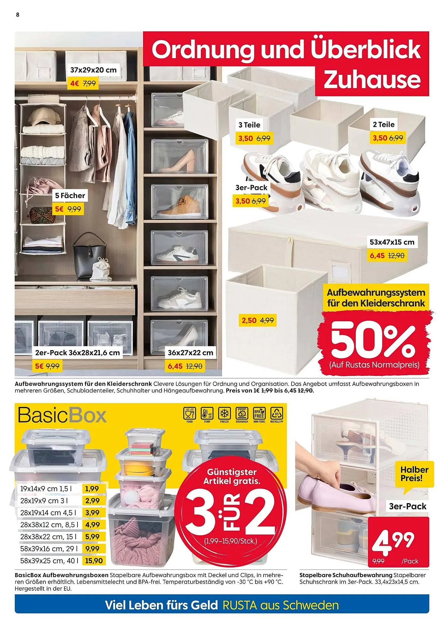 Rusta Prospekt von 17. Januar bis 23. Januar 2026 - Prospekt seite 8