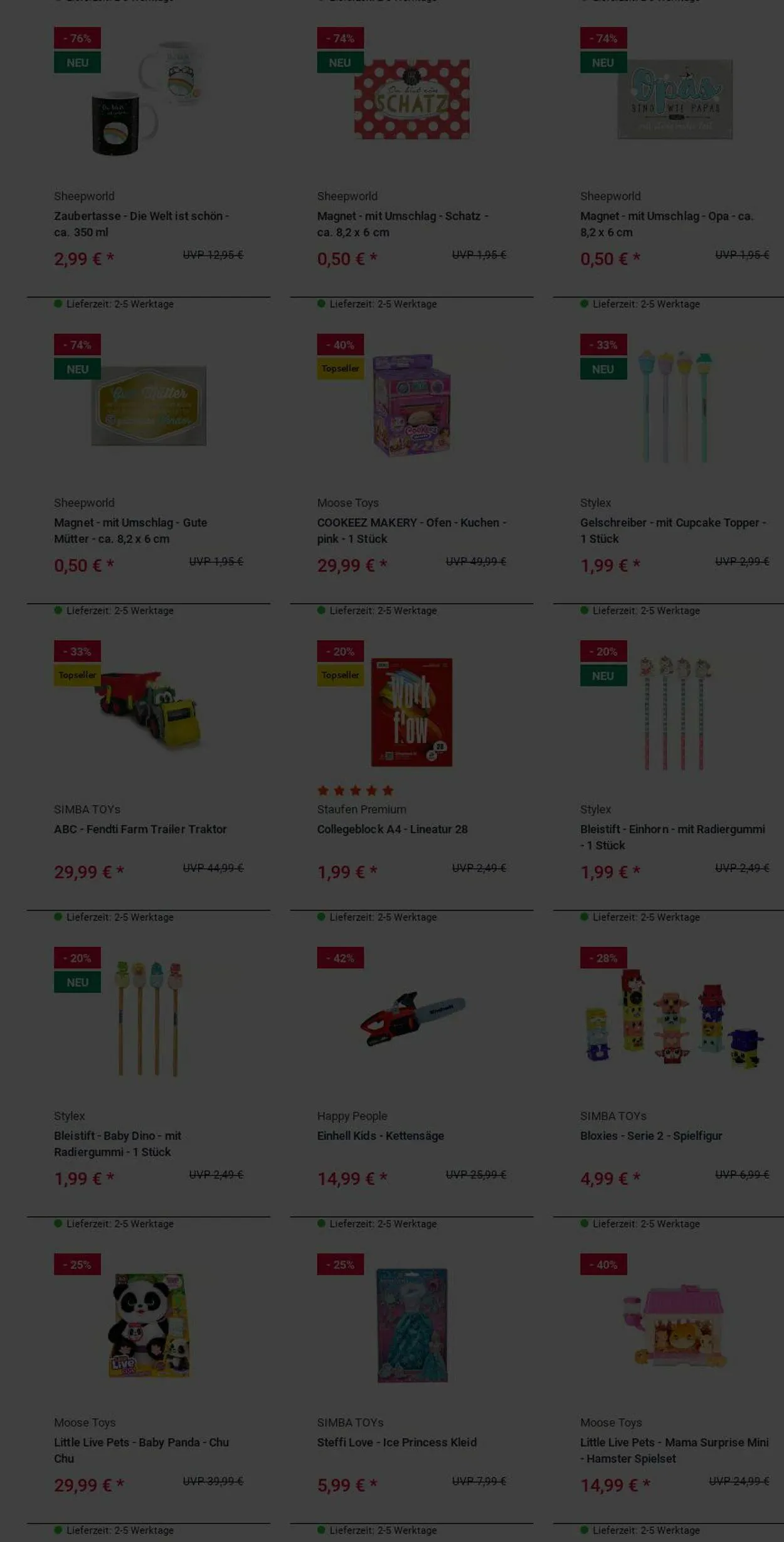 Rofu Kinderland von 5. Januar bis 14. Januar 2026 - Prospekt seite 34