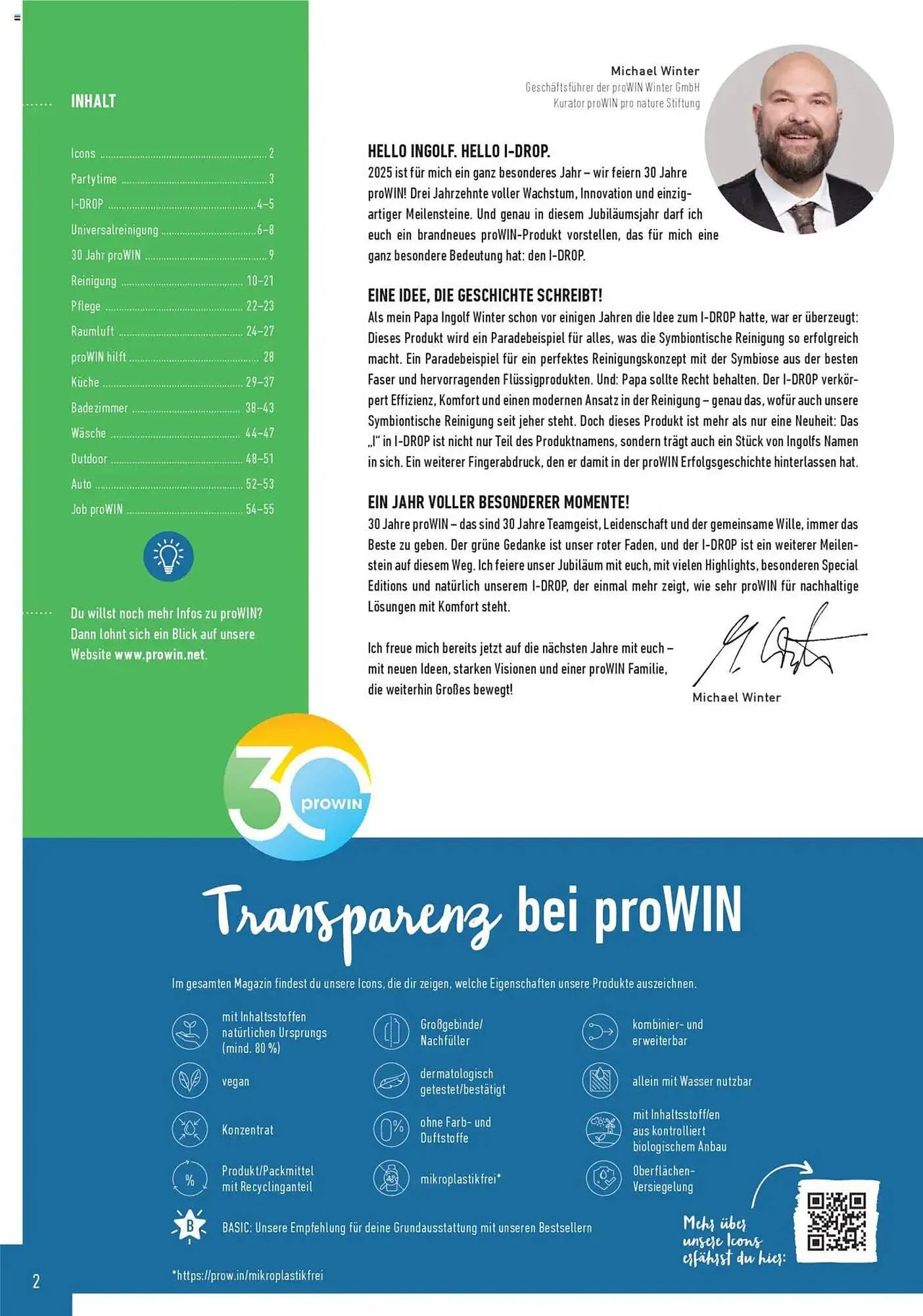 Prowin Prospekt von 1. Juli bis 31. Dezember 2025 - Prospekt seite 2