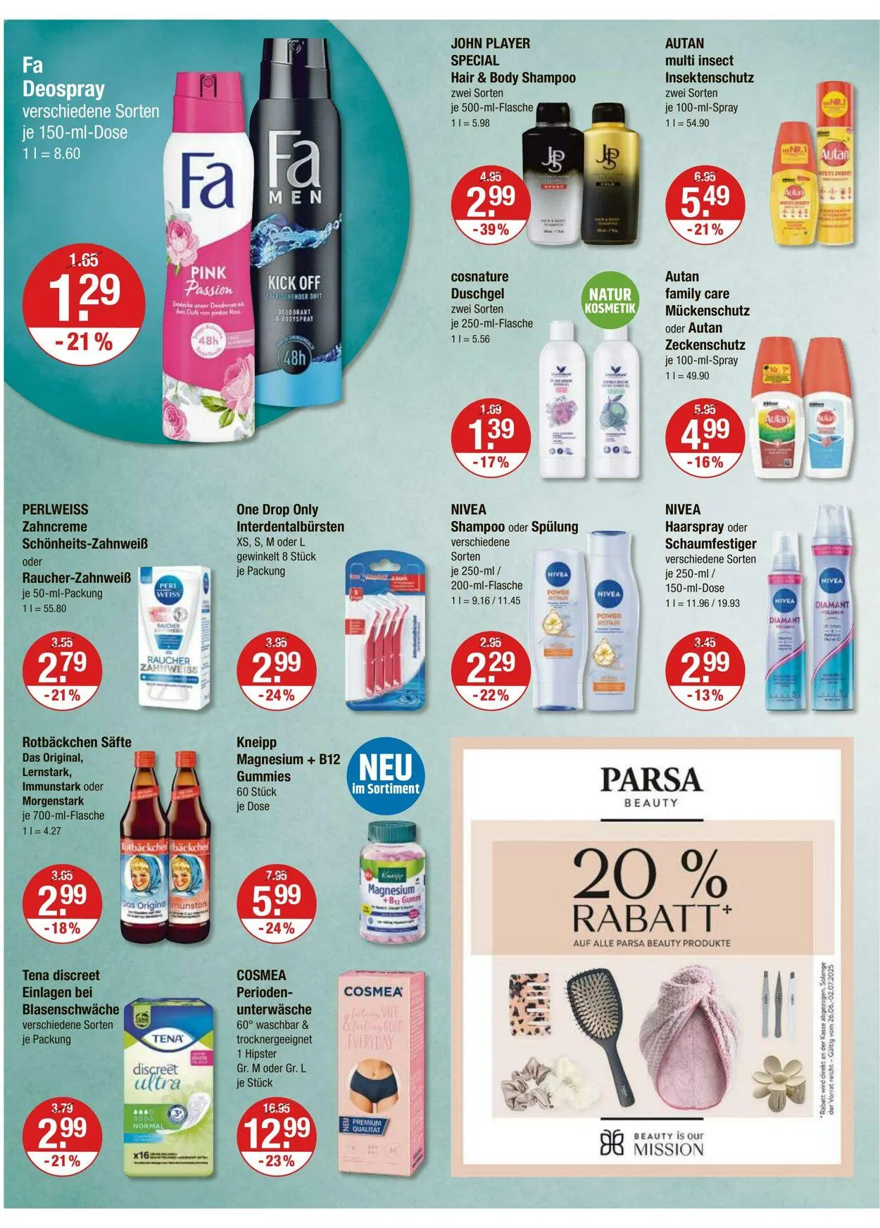 V-Markt Aktueller Prospekt von 26. Juni bis 2. Juli 2025 - Prospekt seite 12