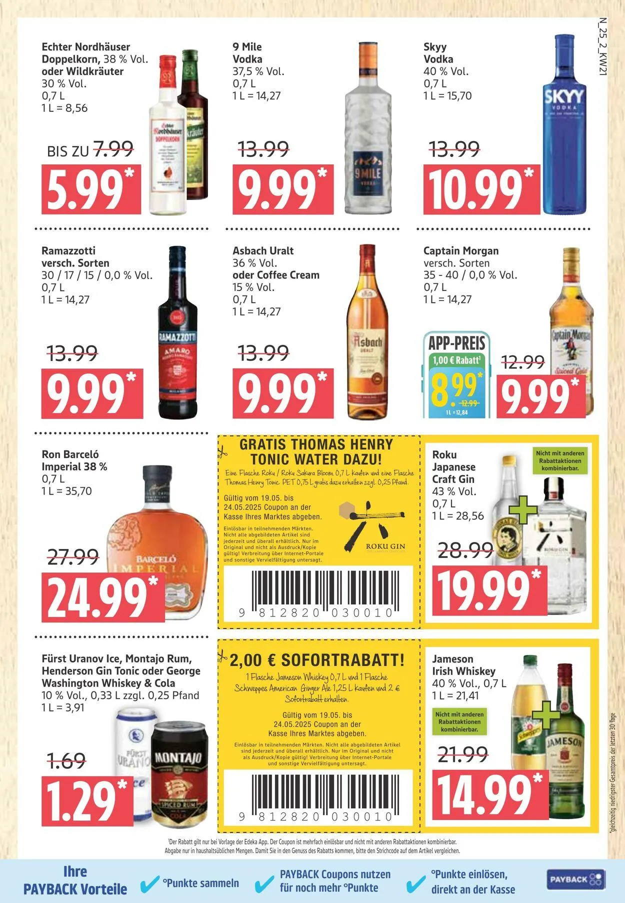 Marktkauf Aktueller Prospekt von 19. Mai bis 24. Mai 2025 - Prospekt seite 25