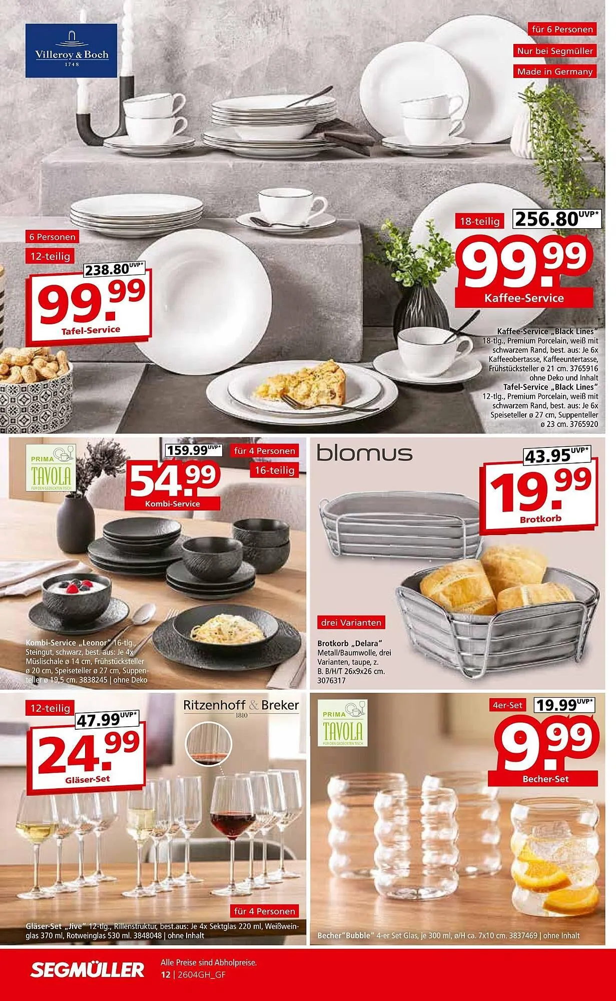 Segmüller Prospekt von 4. April bis 25. April 2026 - Prospekt seite 24