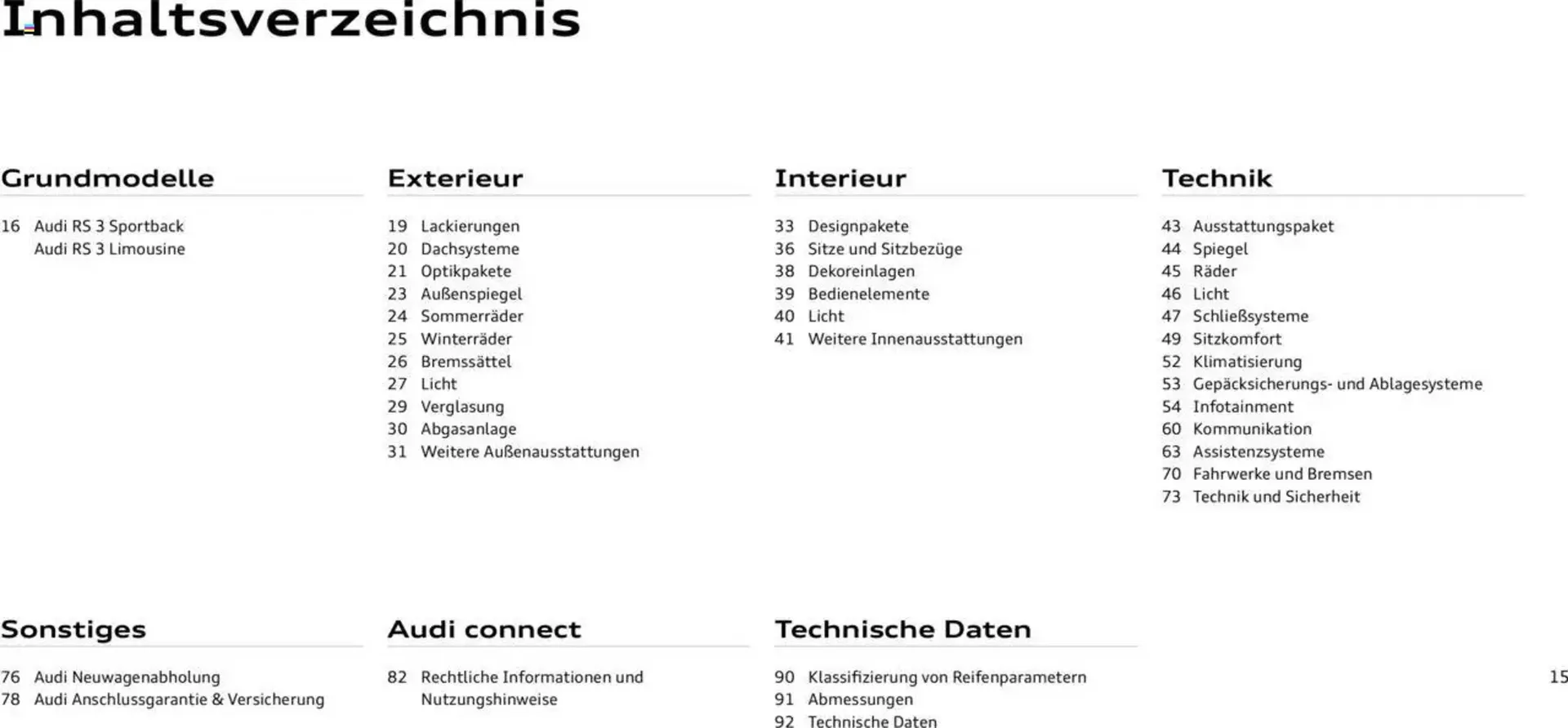 Audi Prospekt von 29. Januar bis 9. Januar 2026 - Prospekt seite 15