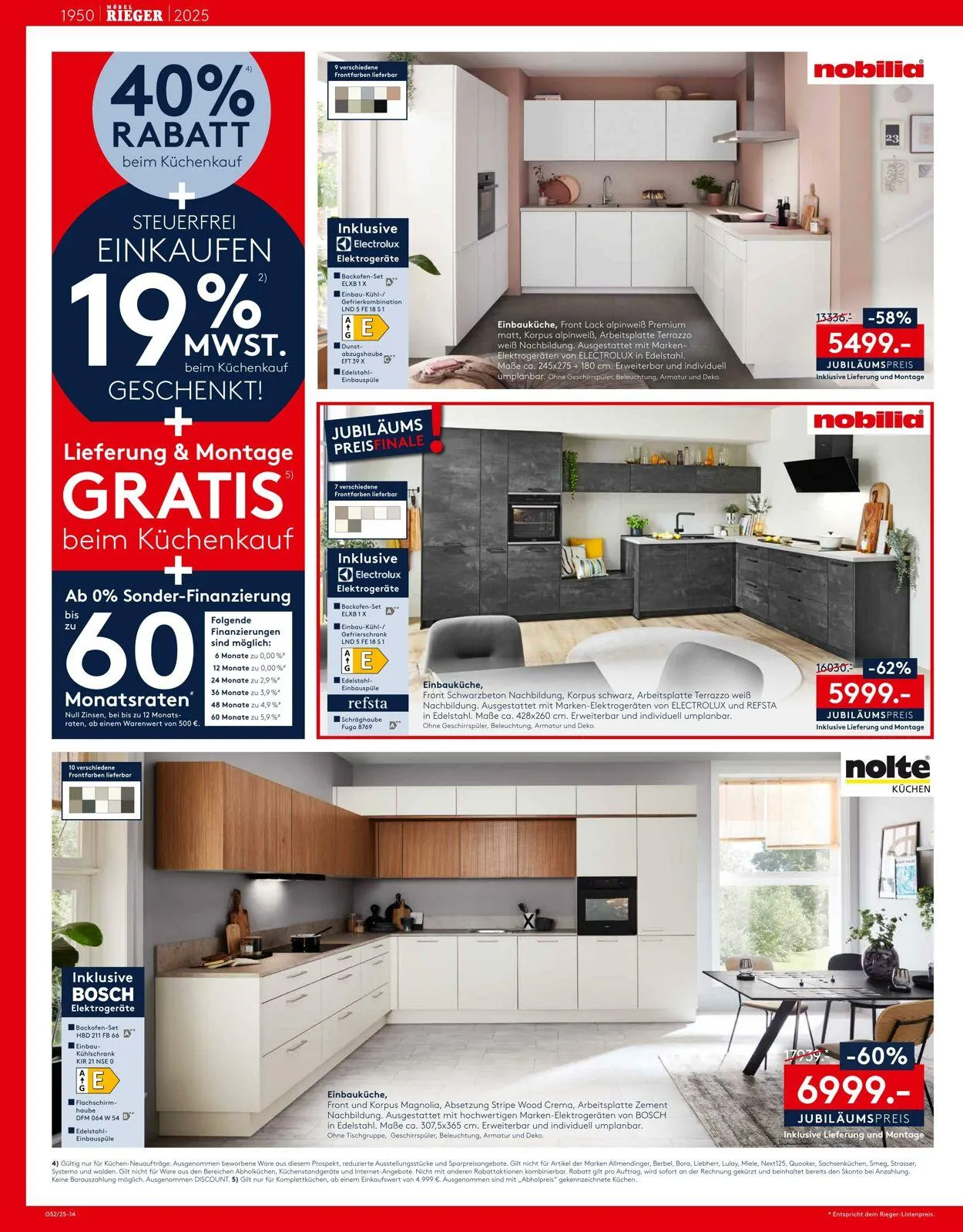 Möbel Rieger von 23. Dezember bis 23. Januar 2026 - Prospekt seite 14