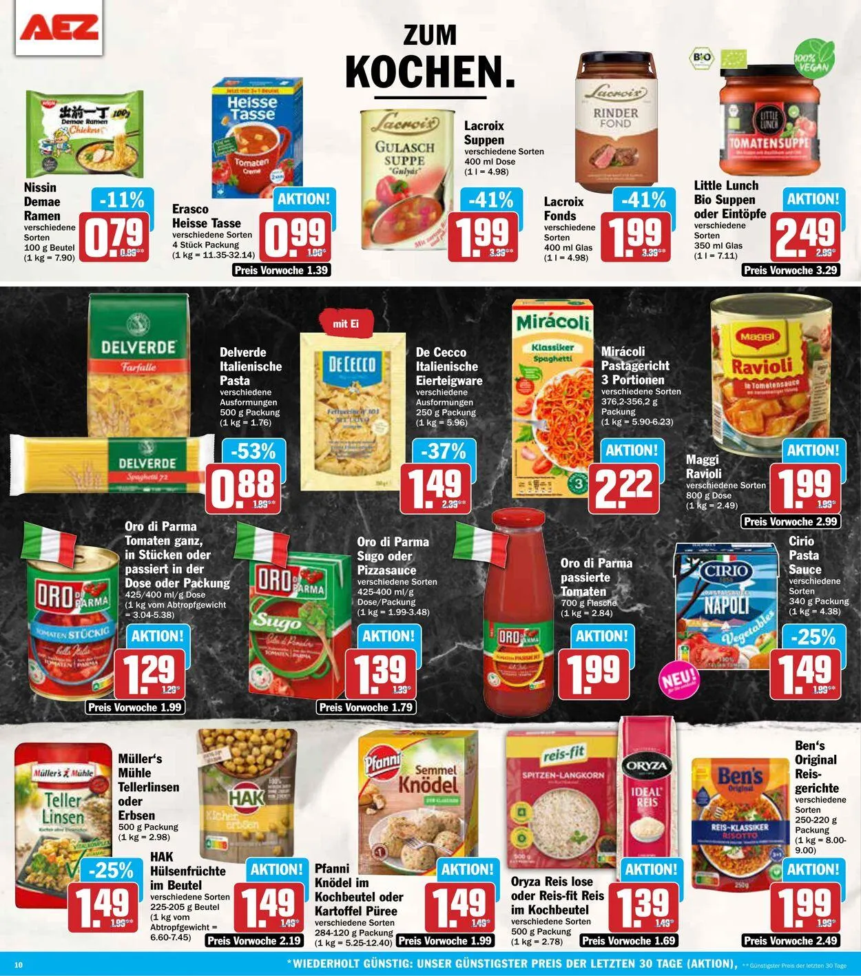 AEZ Aktueller Prospekt von 4. August bis 9. August 2025 - Prospekt seite 10