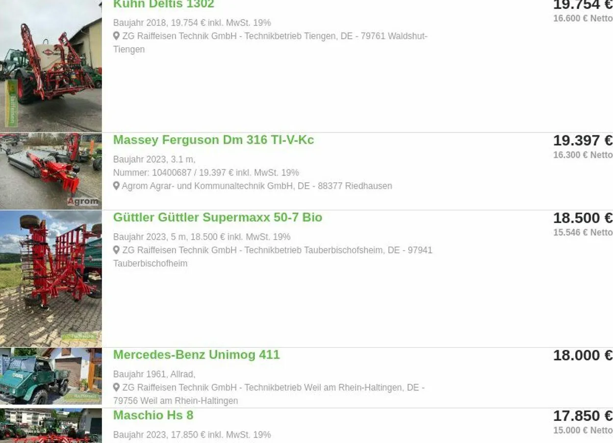 ZG Raiffeisen Aktueller Prospekt von 24. März bis 2. April 2025 - Prospekt seite 19