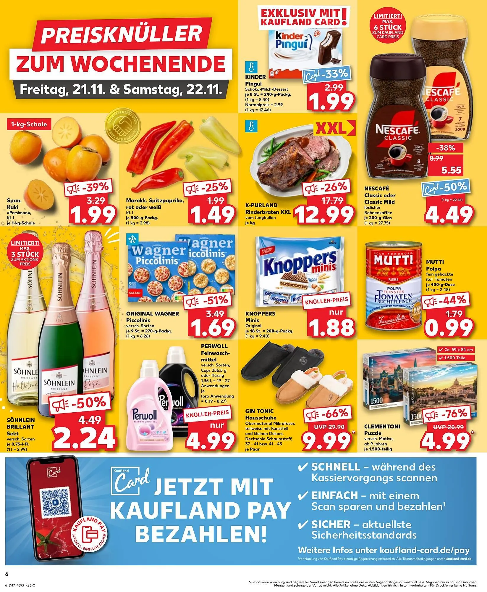 Kaufland Prospekt von 20. November bis 26. November 2025 - Prospekt seite 6