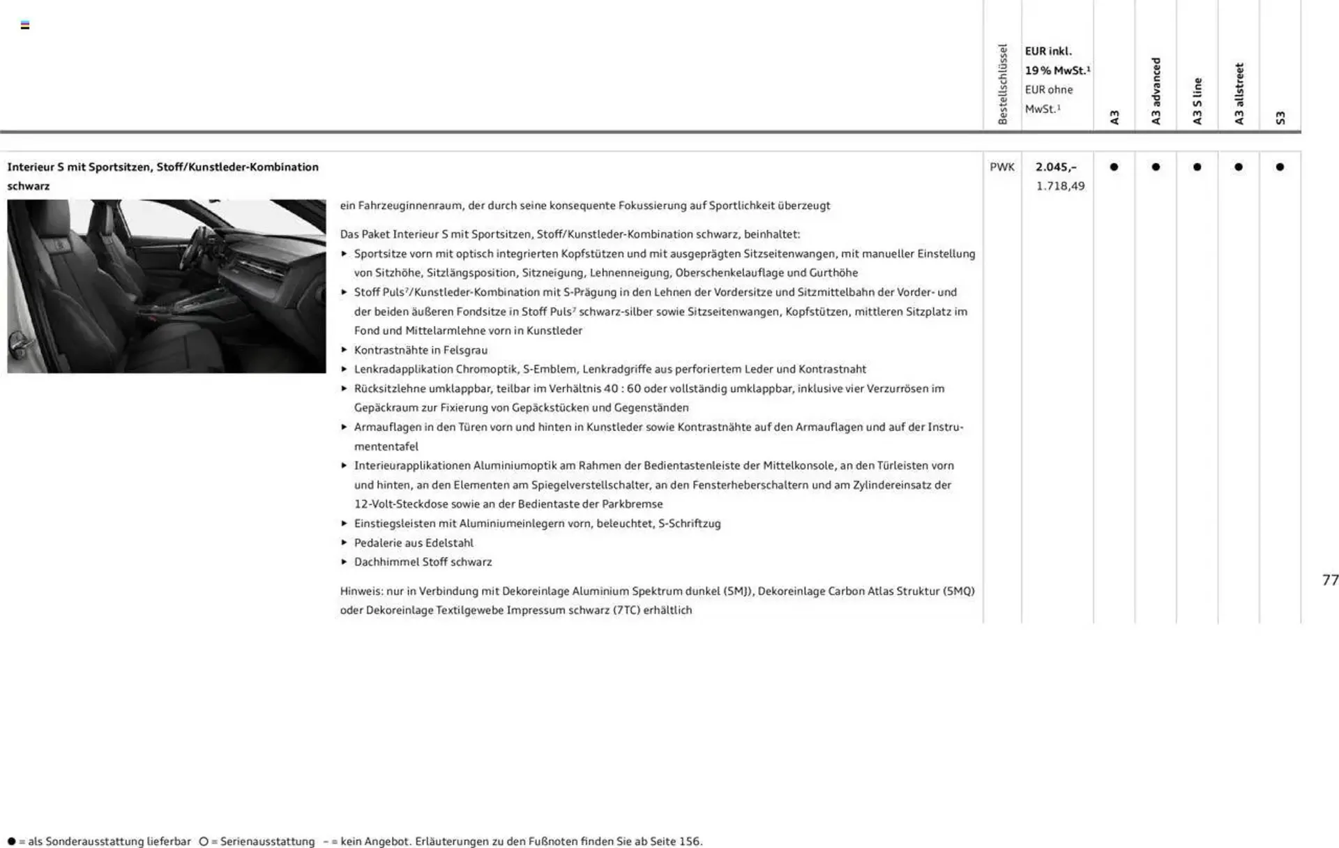 Audi Prospekt von 29. Januar bis 9. Januar 2026 - Prospekt seite 76