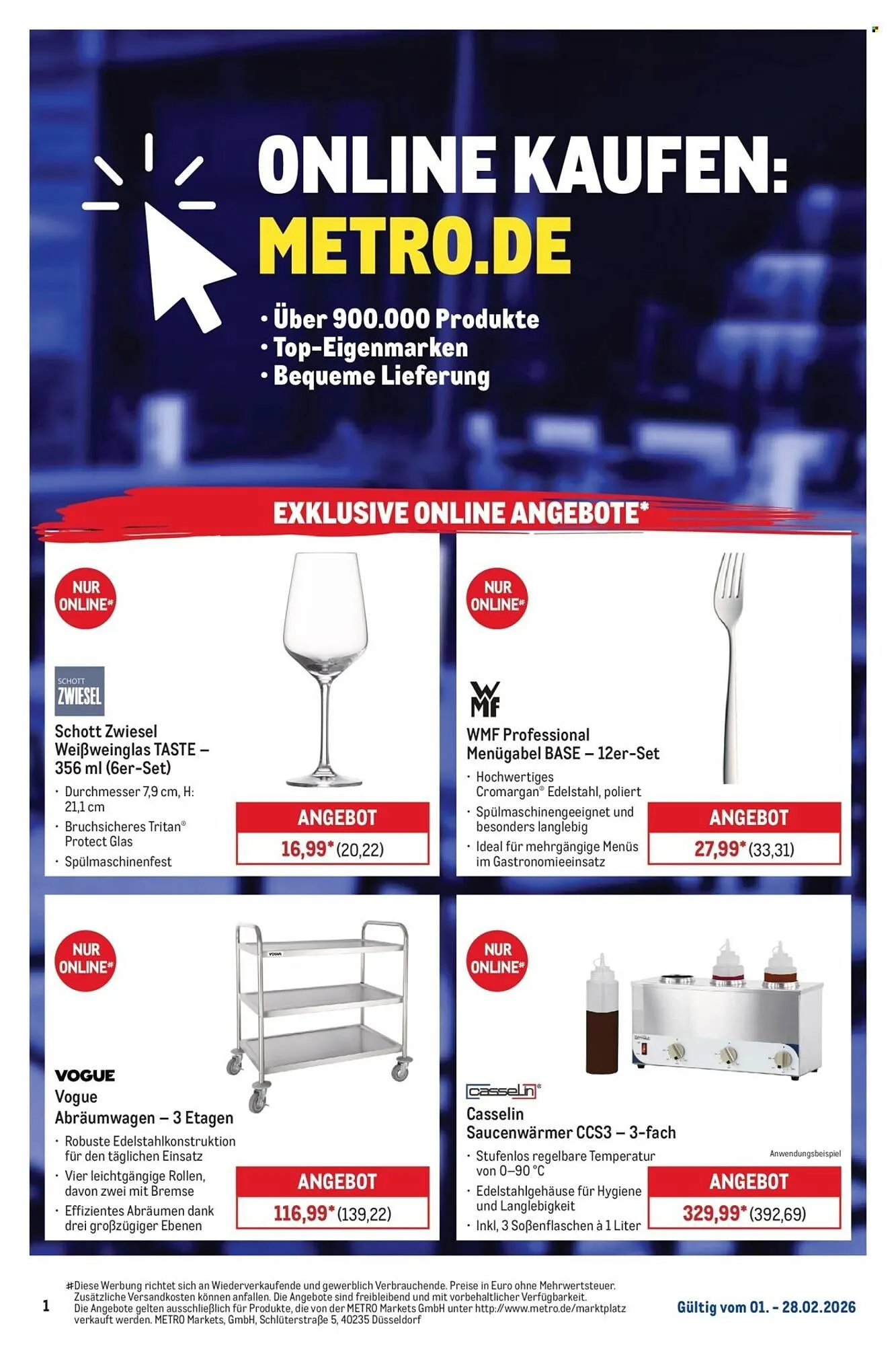 METRO Prospekt von 1. Februar bis 28. Februar 2026 - Prospekt seite 24