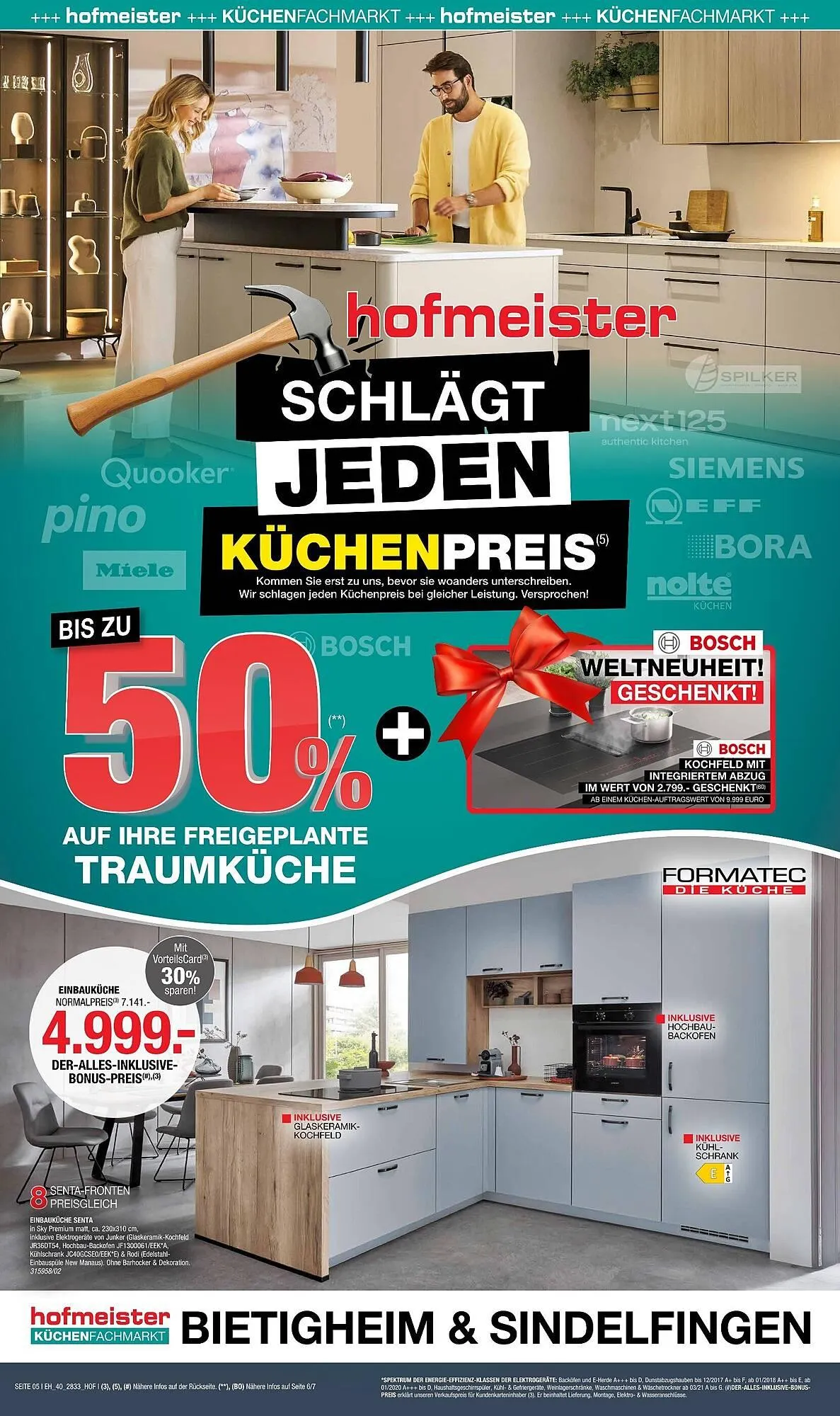 Hofmeister Prospekt von 17. Dezember bis 31. Dezember 2025 - Prospekt seite 5