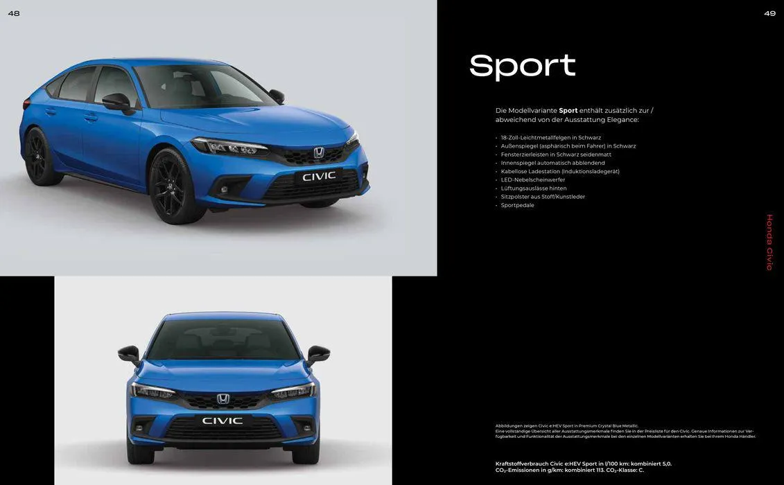 Honda CIVIC BROSCHÜRE von 11. April bis 11. April 2025 - Prospekt seite 25