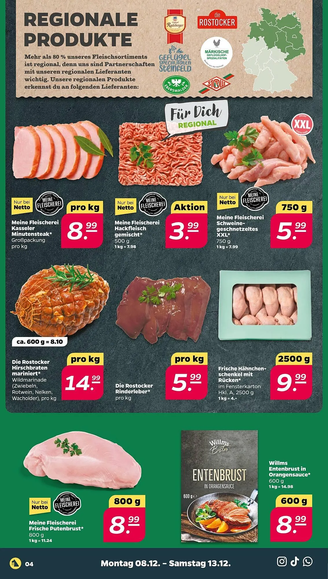 NETTO Prospekt von 8. Dezember bis 13. Dezember 2025 - Prospekt seite 4