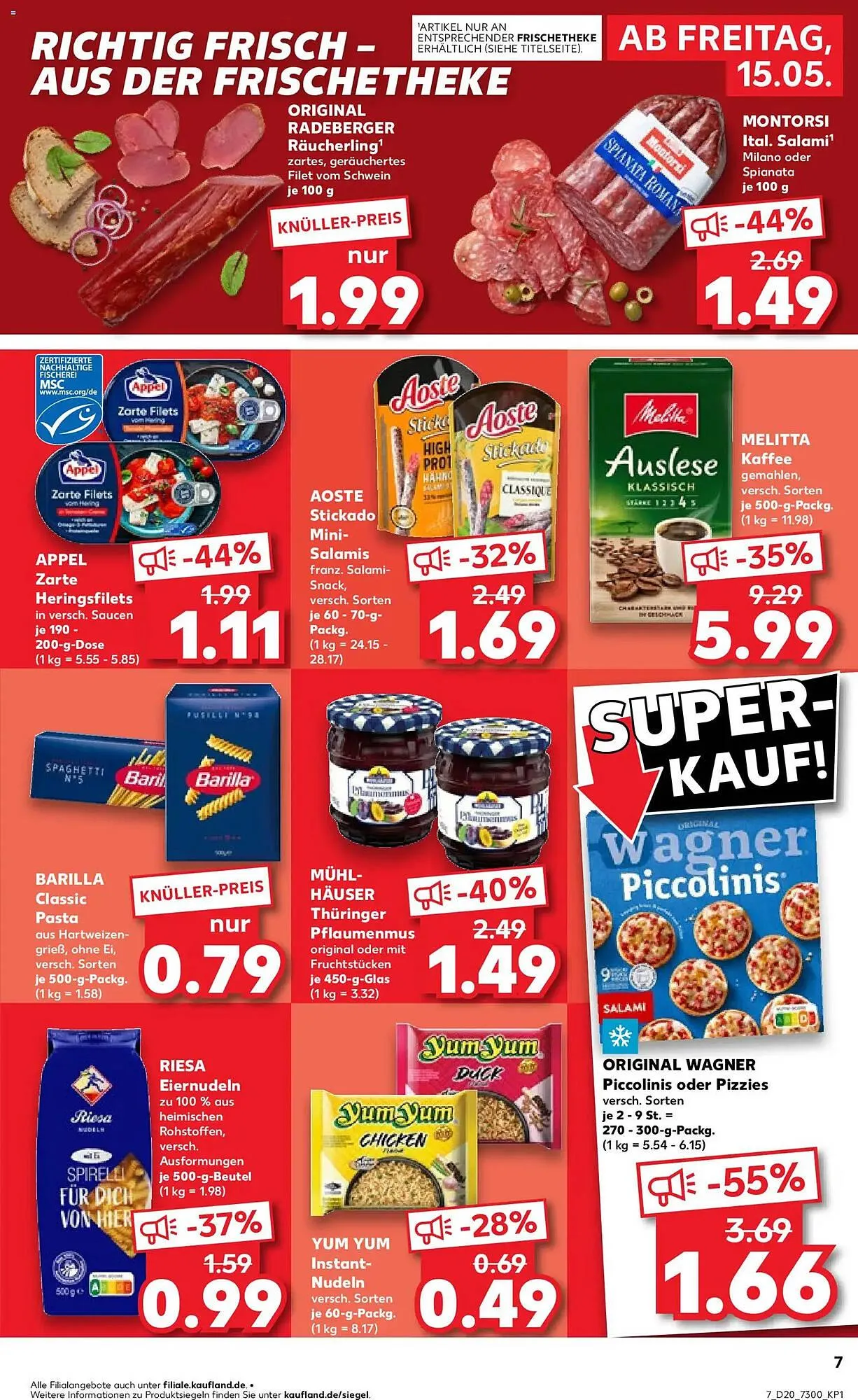 Kaufland Prospekt von 15. Mai bis 20. Mai 2026 - Prospekt seite 7