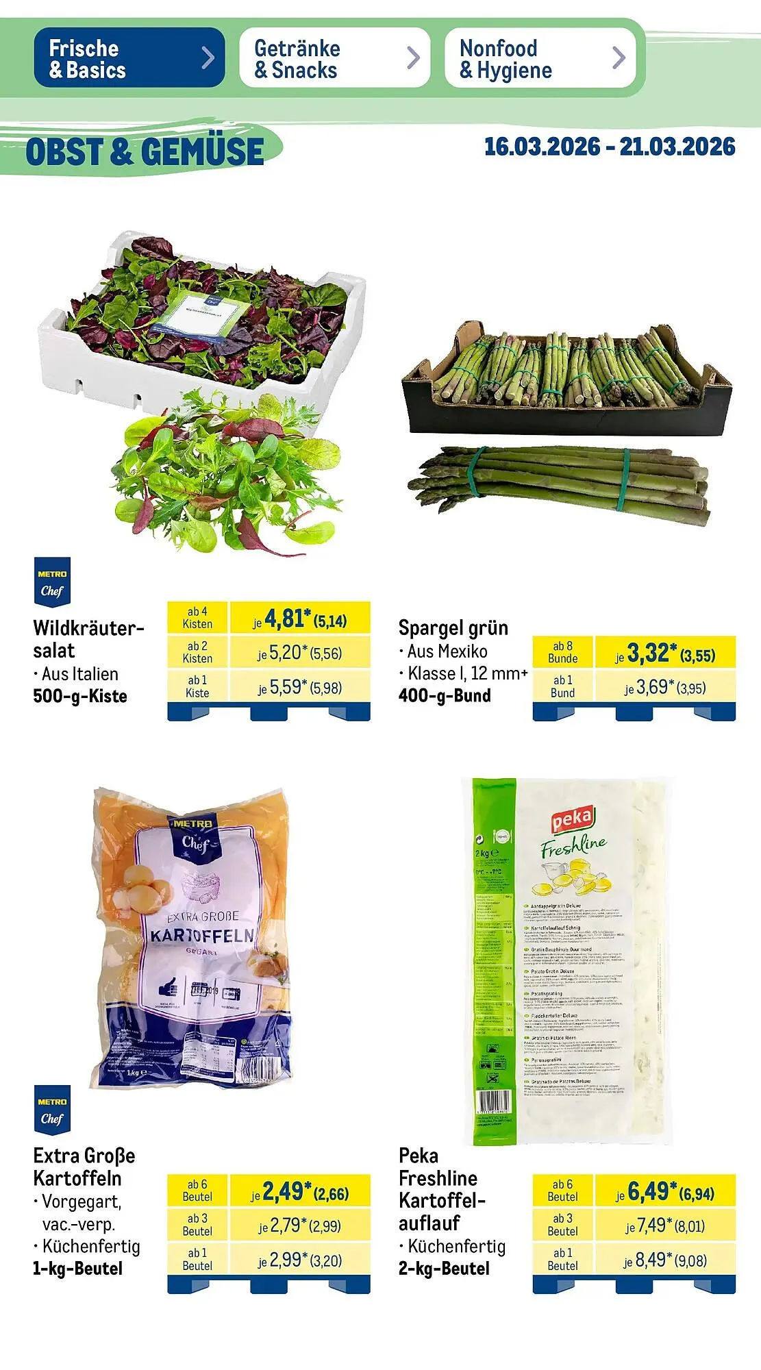 METRO Prospekt von 15. März bis 21. März 2026 - Prospekt seite 14