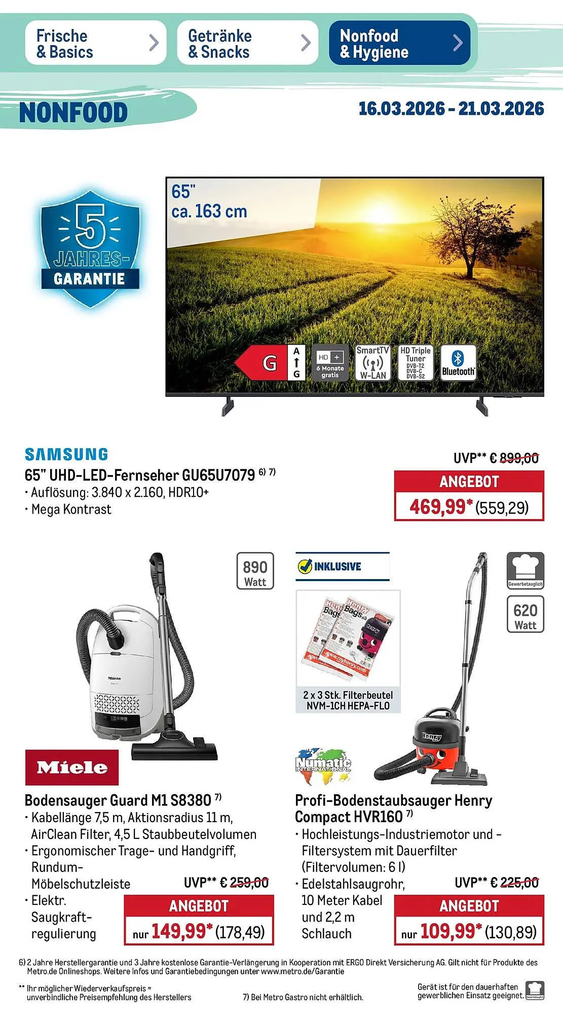 METRO Prospekt von 15. März bis 21. März 2026 - Prospekt seite 56