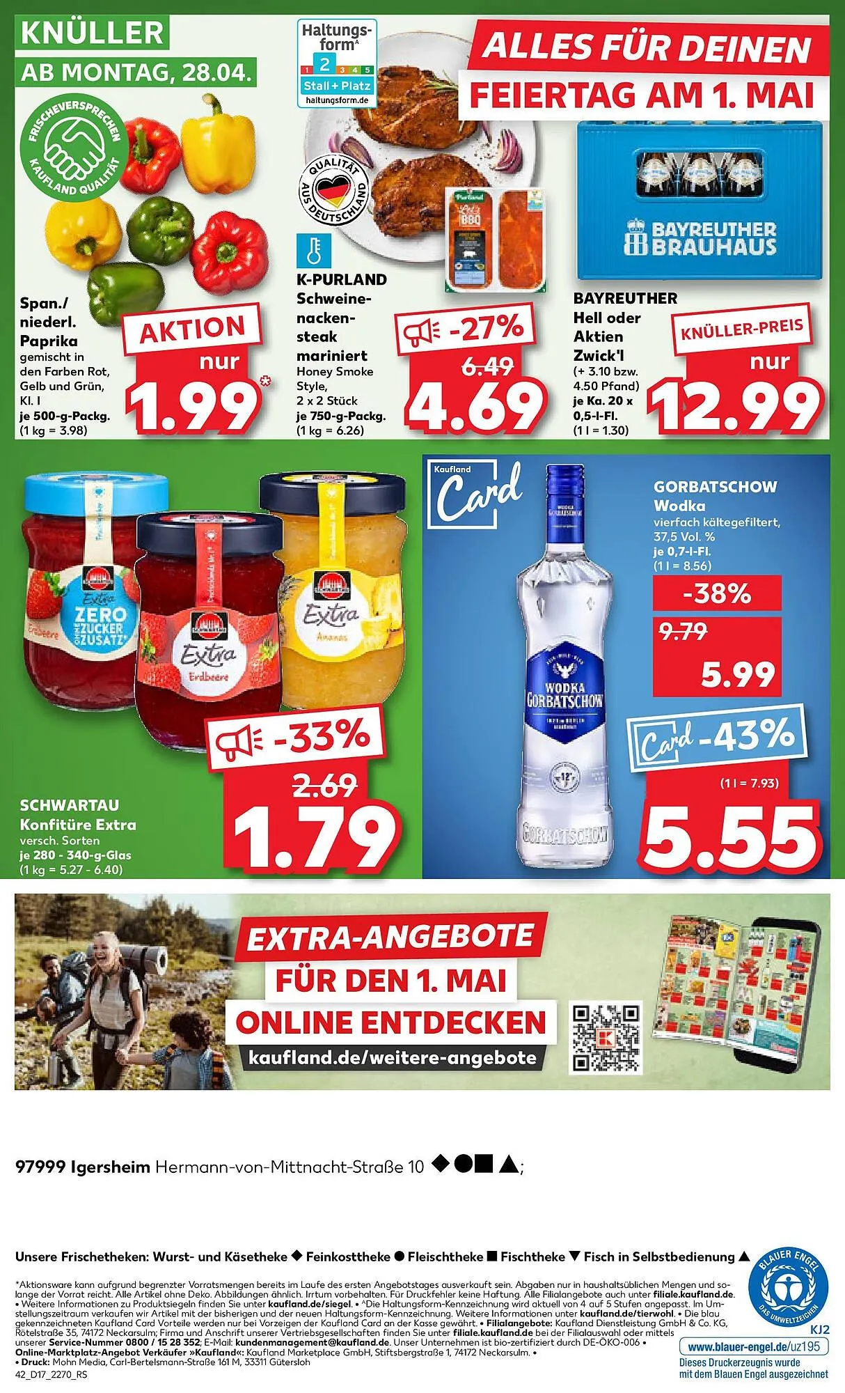 Kaufland Prospekt von 23. April bis 30. April 2025 - Prospekt seite 42