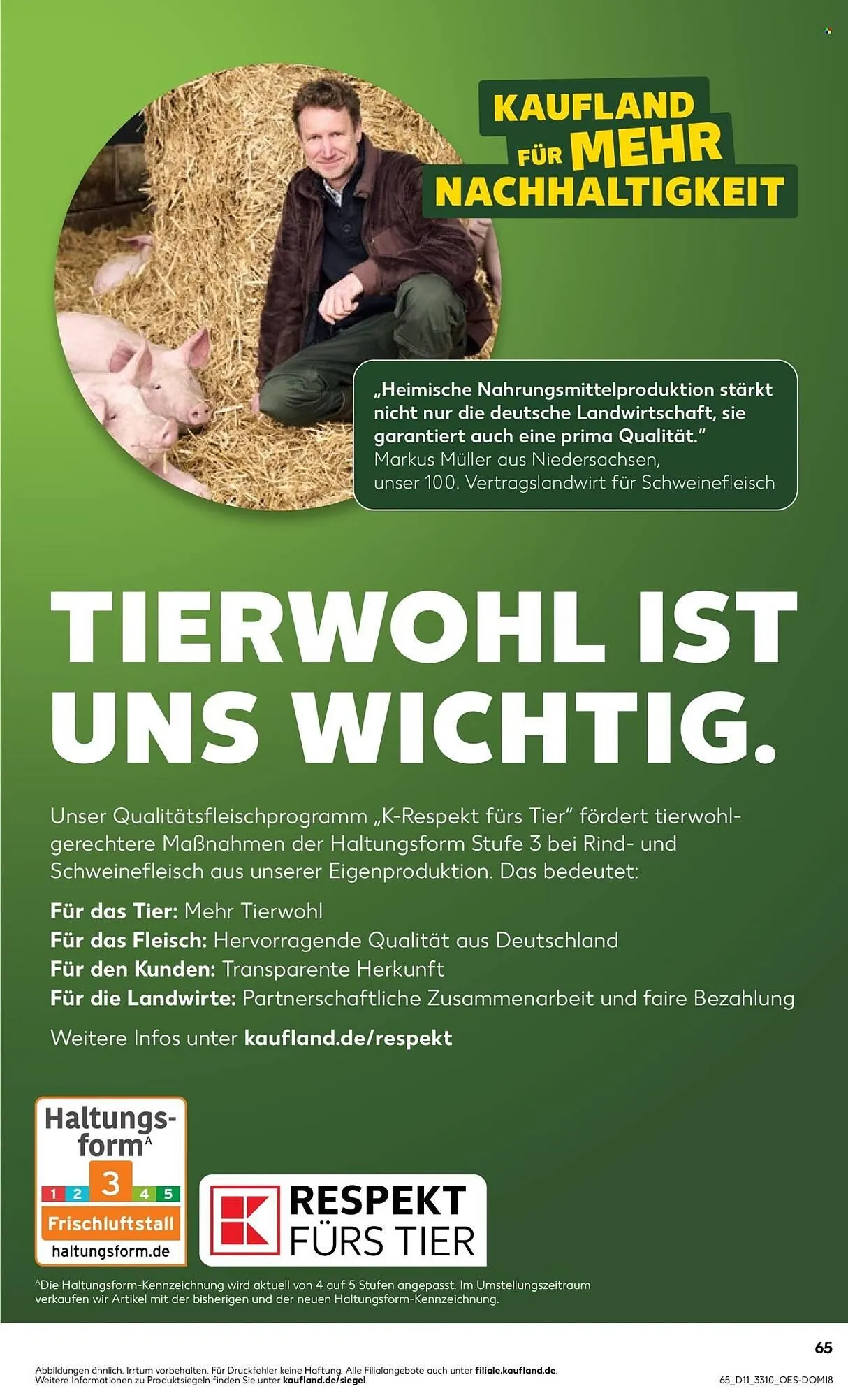 Kaufland Prospekt von 12. März bis 18. März 2026 - Prospekt seite 65