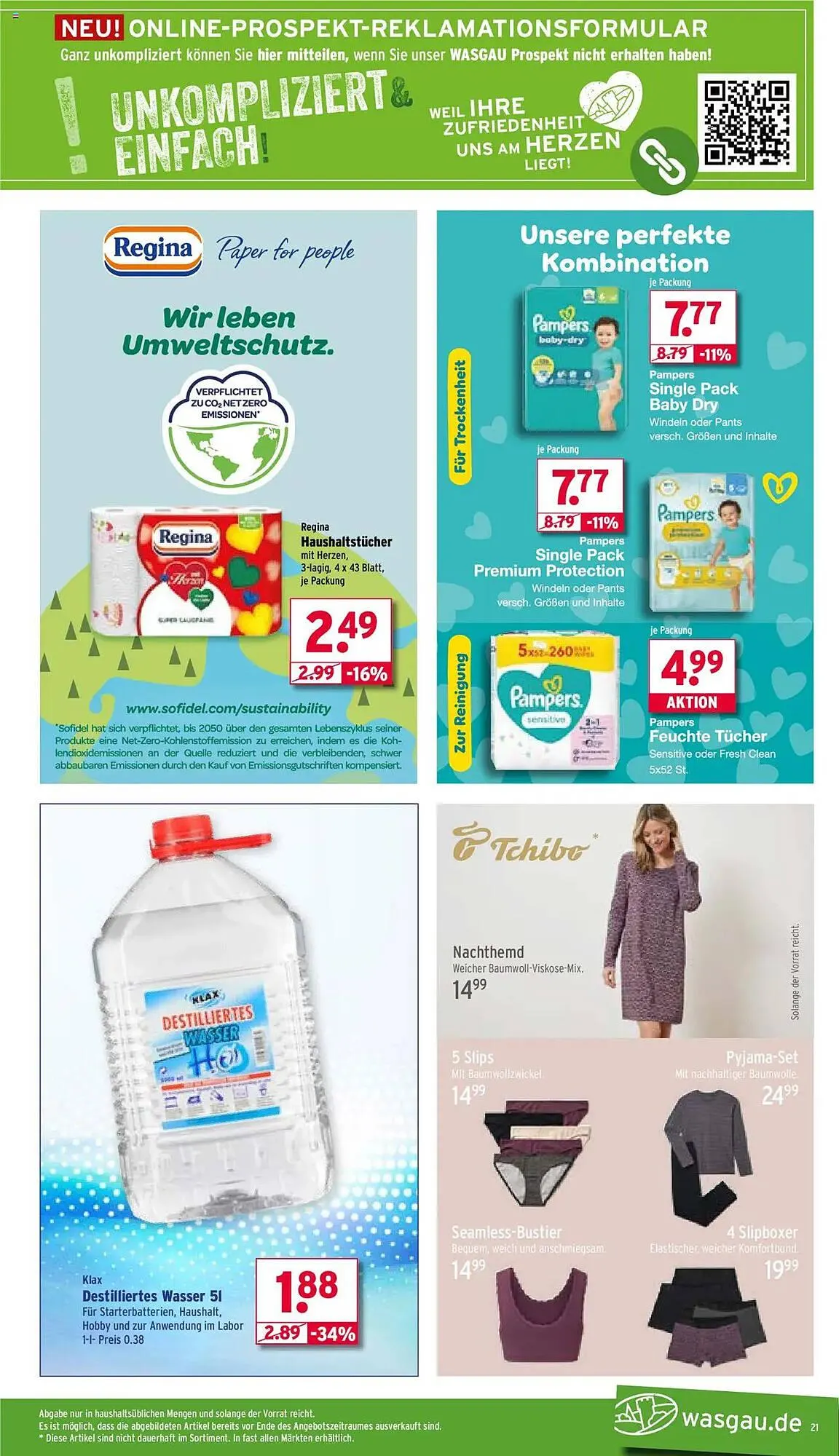 Wasgau Prospekt von 25. August bis 31. August 2025 - Prospekt seite 21