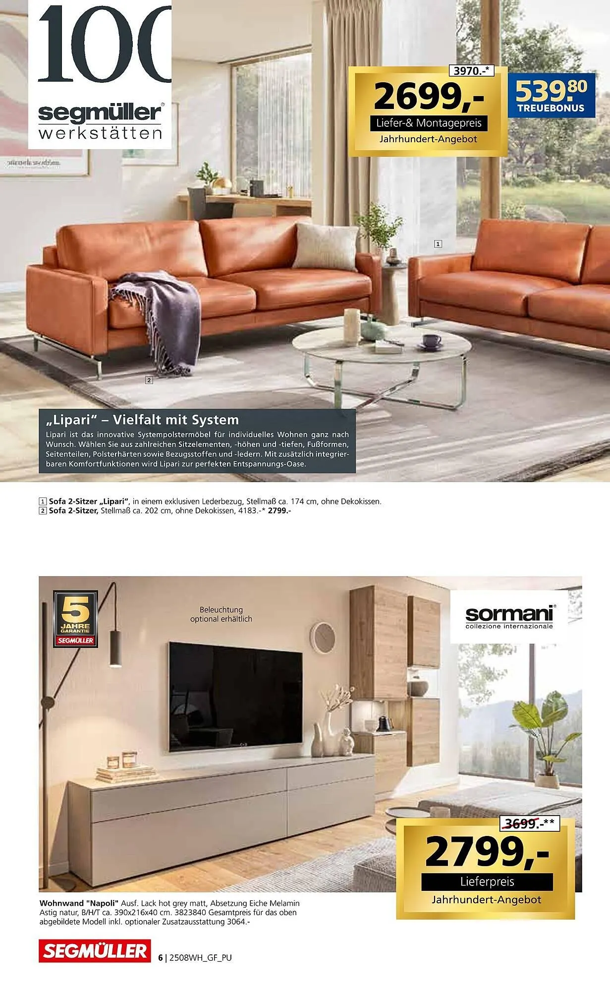 Segmüller Prospekt von 2. August bis 16. August 2025 - Prospekt seite 6