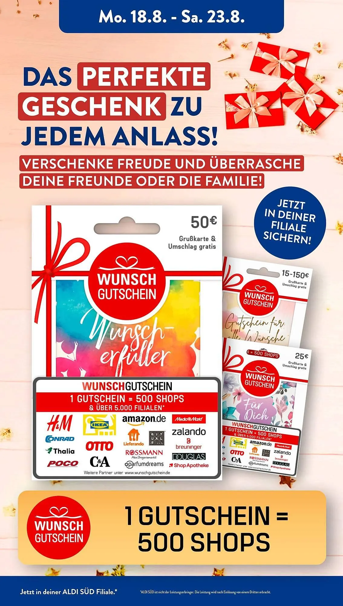 Aldi Süd Prospekt von 18. August bis 24. August 2025 - Prospekt seite 29