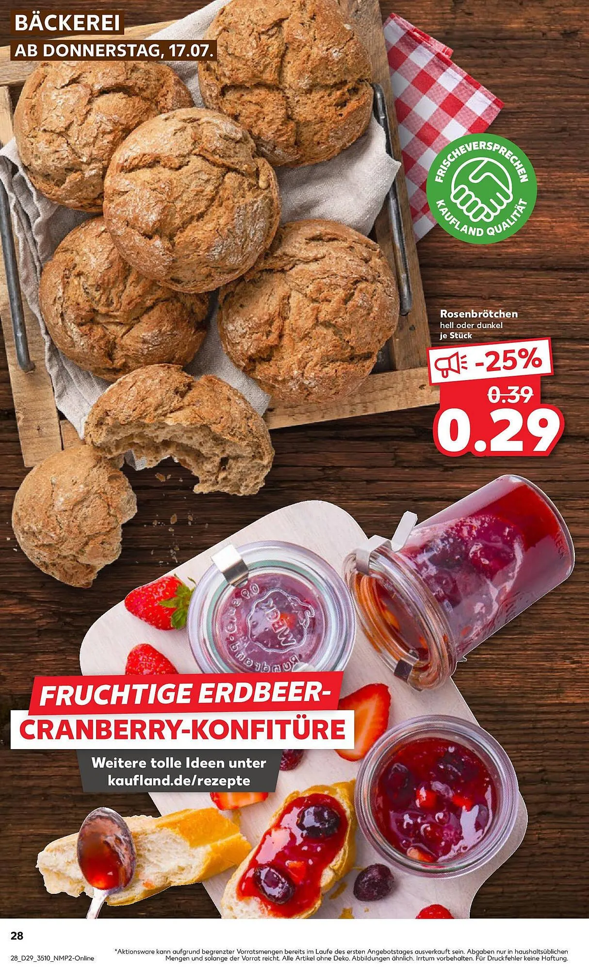 Kaufland Regio Prospekt von 16. Juli bis 23. Juli 2025 - Prospekt seite 28