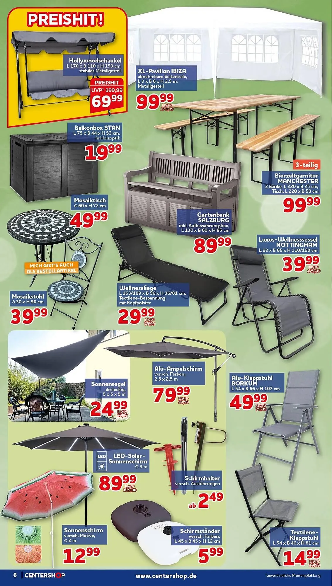 CENTERSHOP Prospekt von 4. Mai bis 9. Mai 2026 - Prospekt seite 6