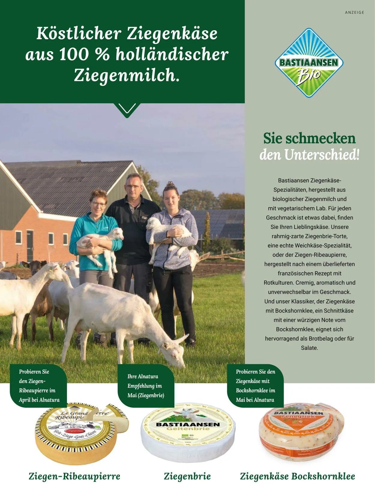 Alnatura von 1. April bis 30. April 2025 - Prospekt seite 46