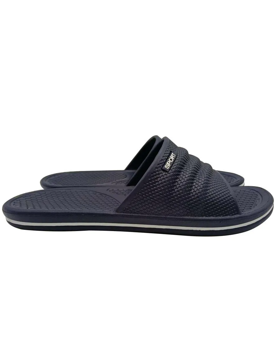 Schlichte Badelatschen X-Mail, Applikation