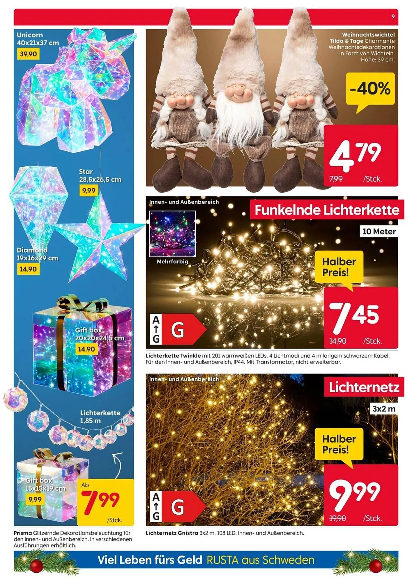 Rusta Prospekt von 1. November bis 7. November 2025 - Prospekt seite 9