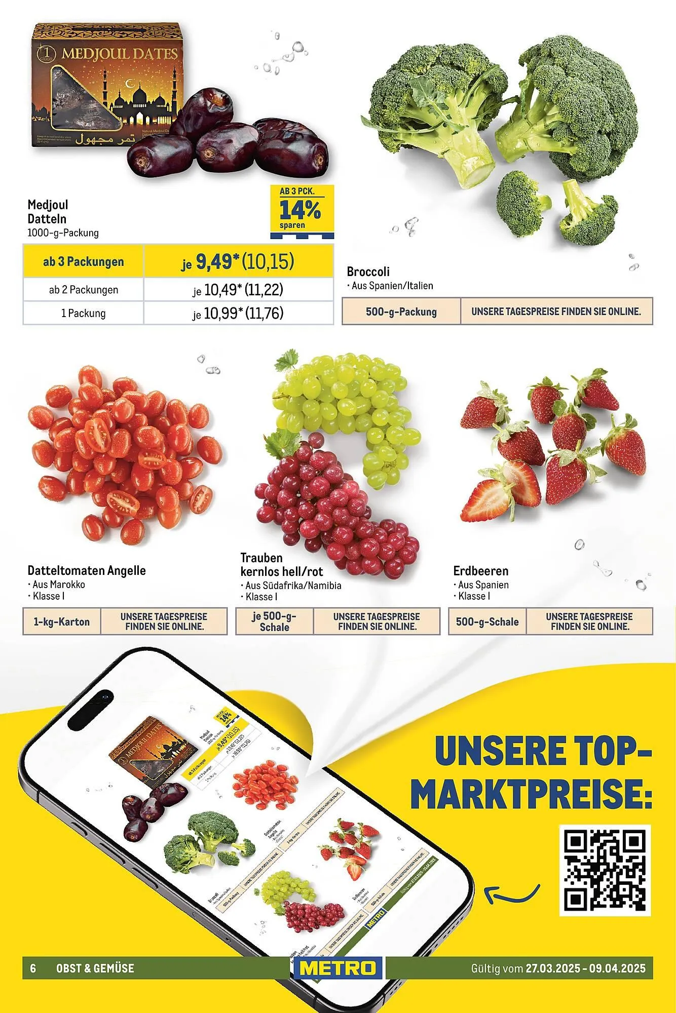 METRO Prospekt von 27. März bis 8. April 2025 - Prospekt seite 6