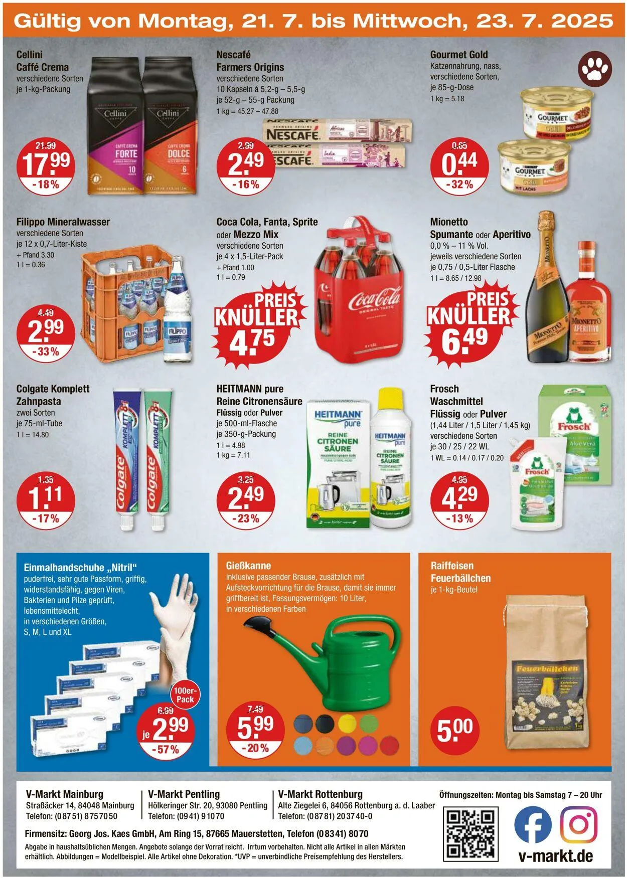 V-Markt Aktueller Prospekt von 17. Juli bis 23. Juli 2025 - Prospekt seite 24