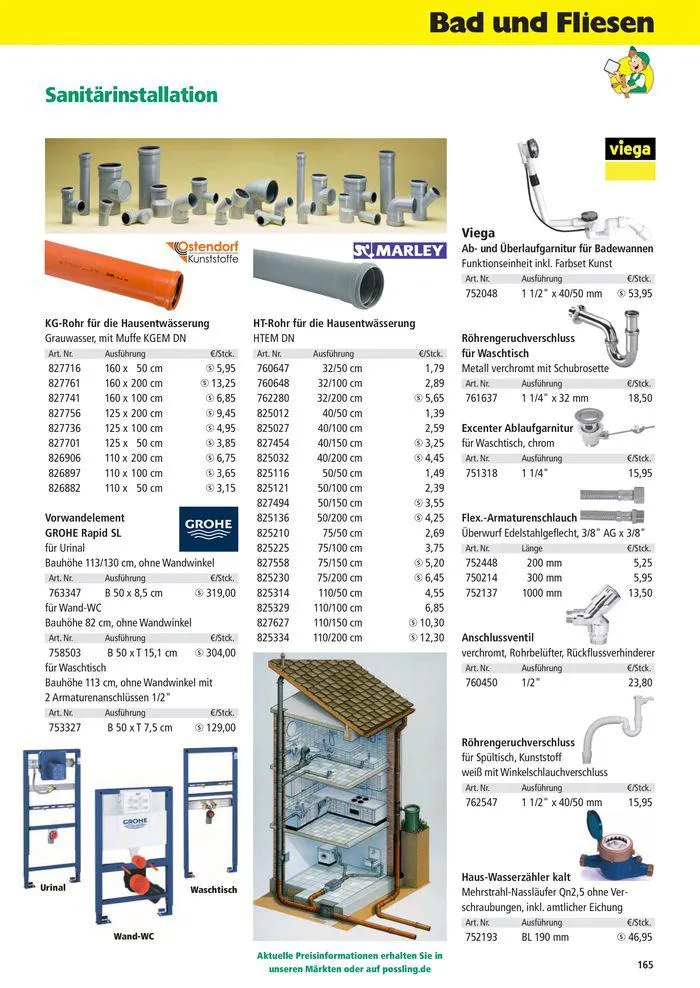 Holz-& Baukatalog 2024/25 von 27. März bis 31. Januar 2025 - Prospekt seite 165