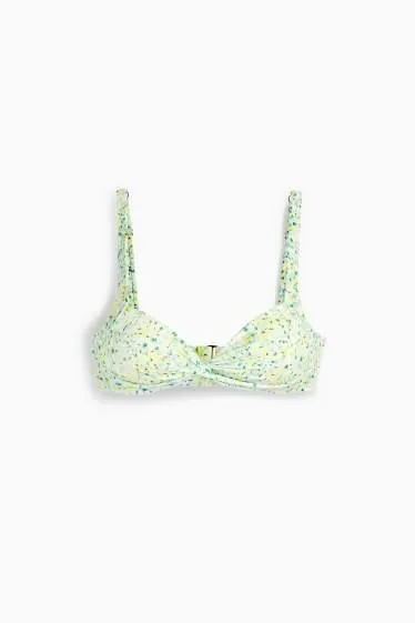 Bikini top - padded - LYCRA® XTRA LIFE™ - floral