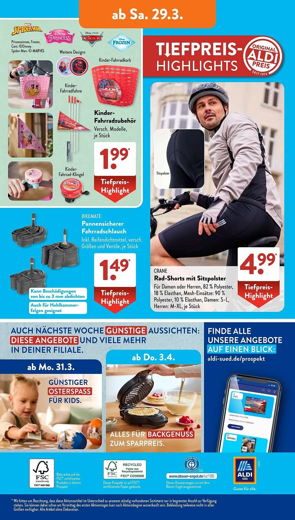 Aldi Süd Prospekt von 24. März bis 30. März 2025 - Prospekt seite 30