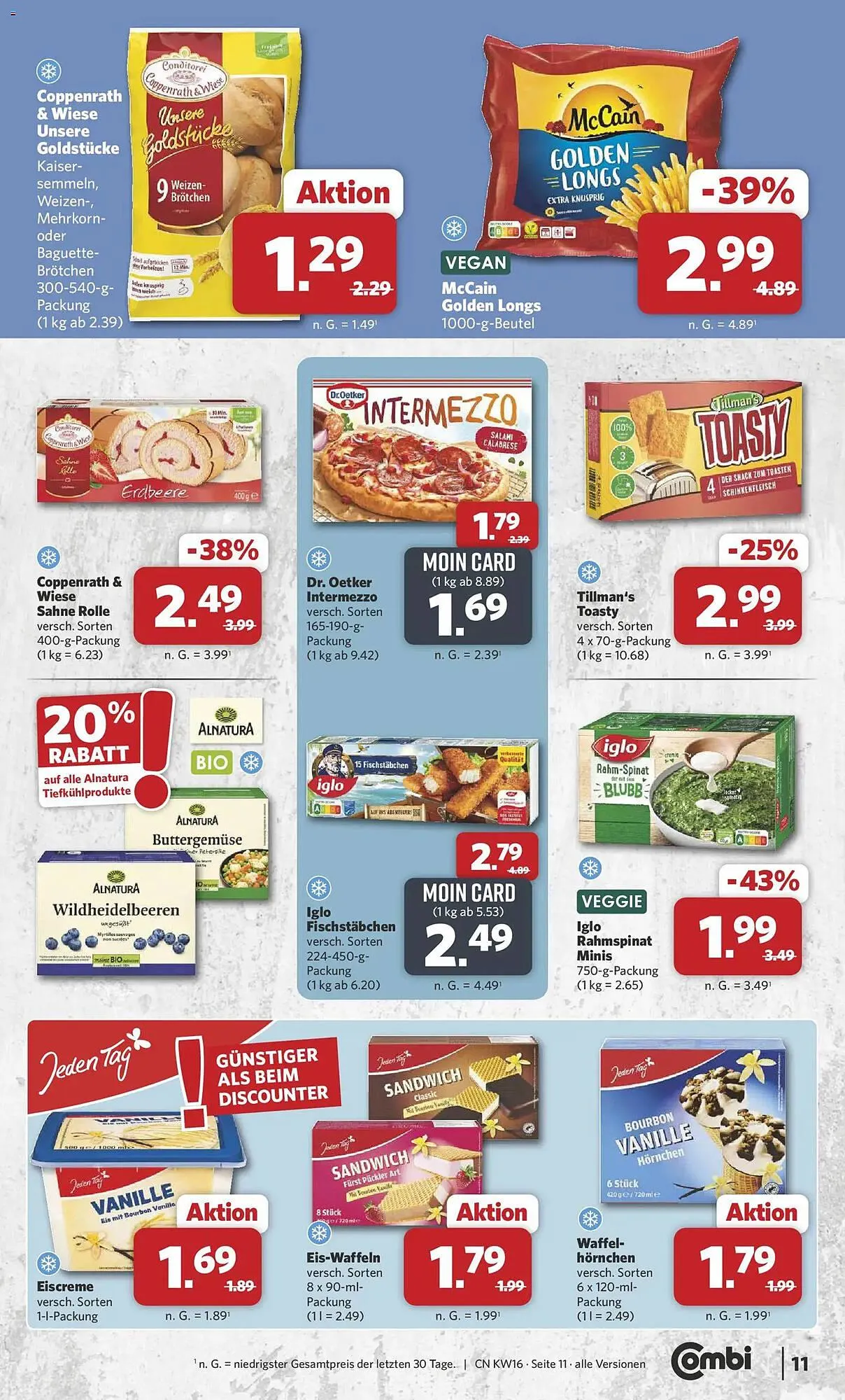 Combi Prospekt von 13. April bis 18. April 2026 - Prospekt seite 11