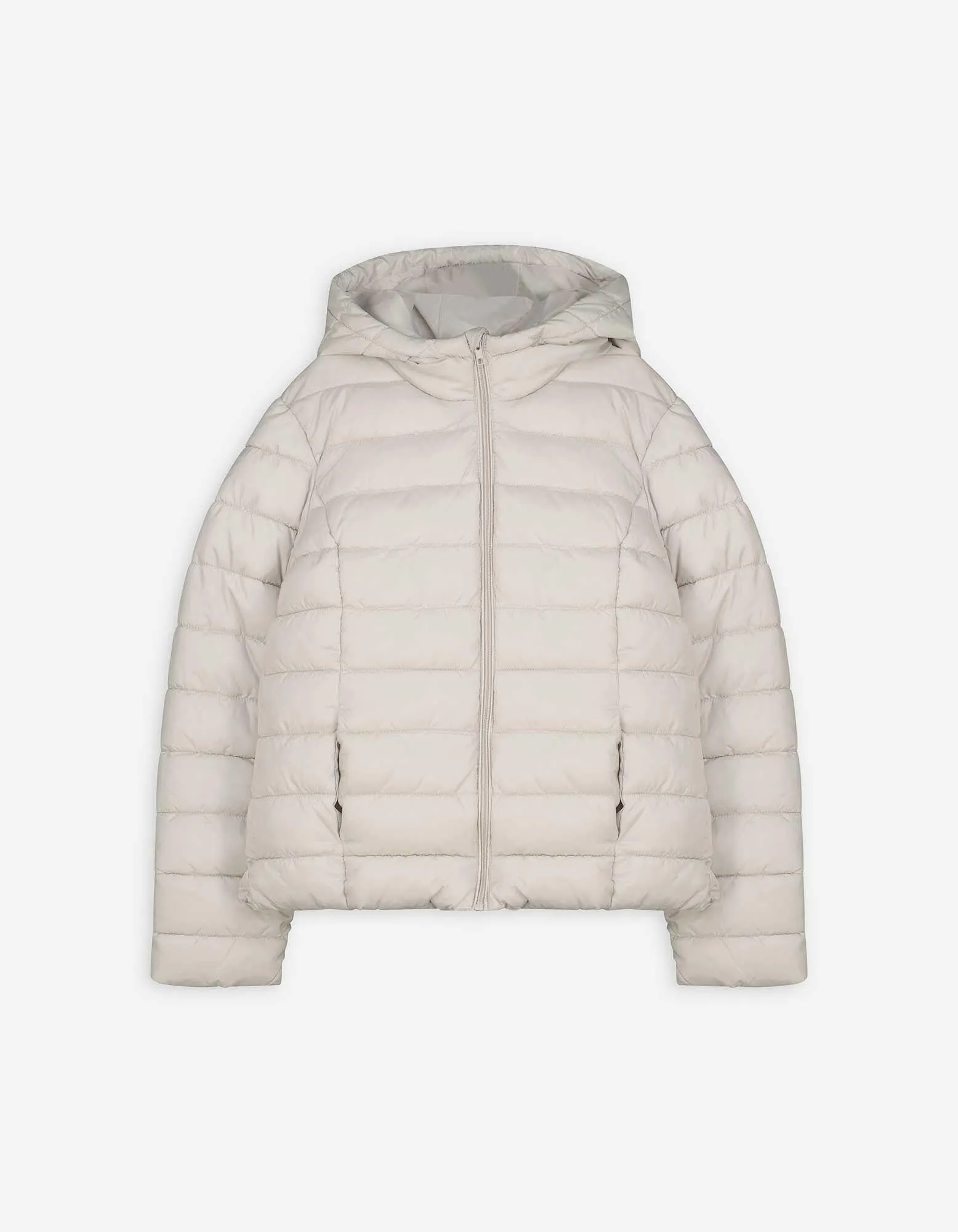 Steppjacke - Wasserabweisend - beige