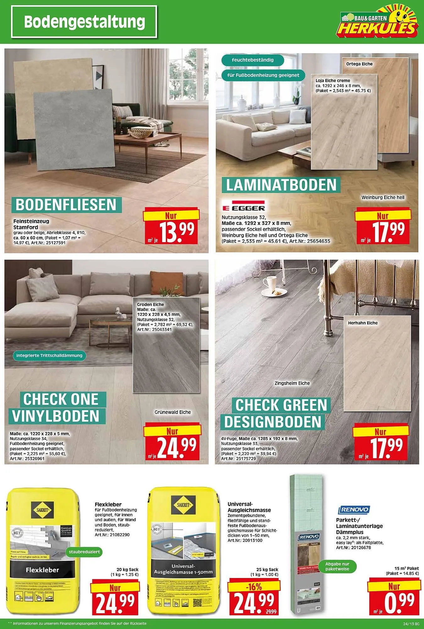 Herkules Baumarkt Prospekt von 9. Juni bis 14. Juni 2025 - Prospekt seite 13