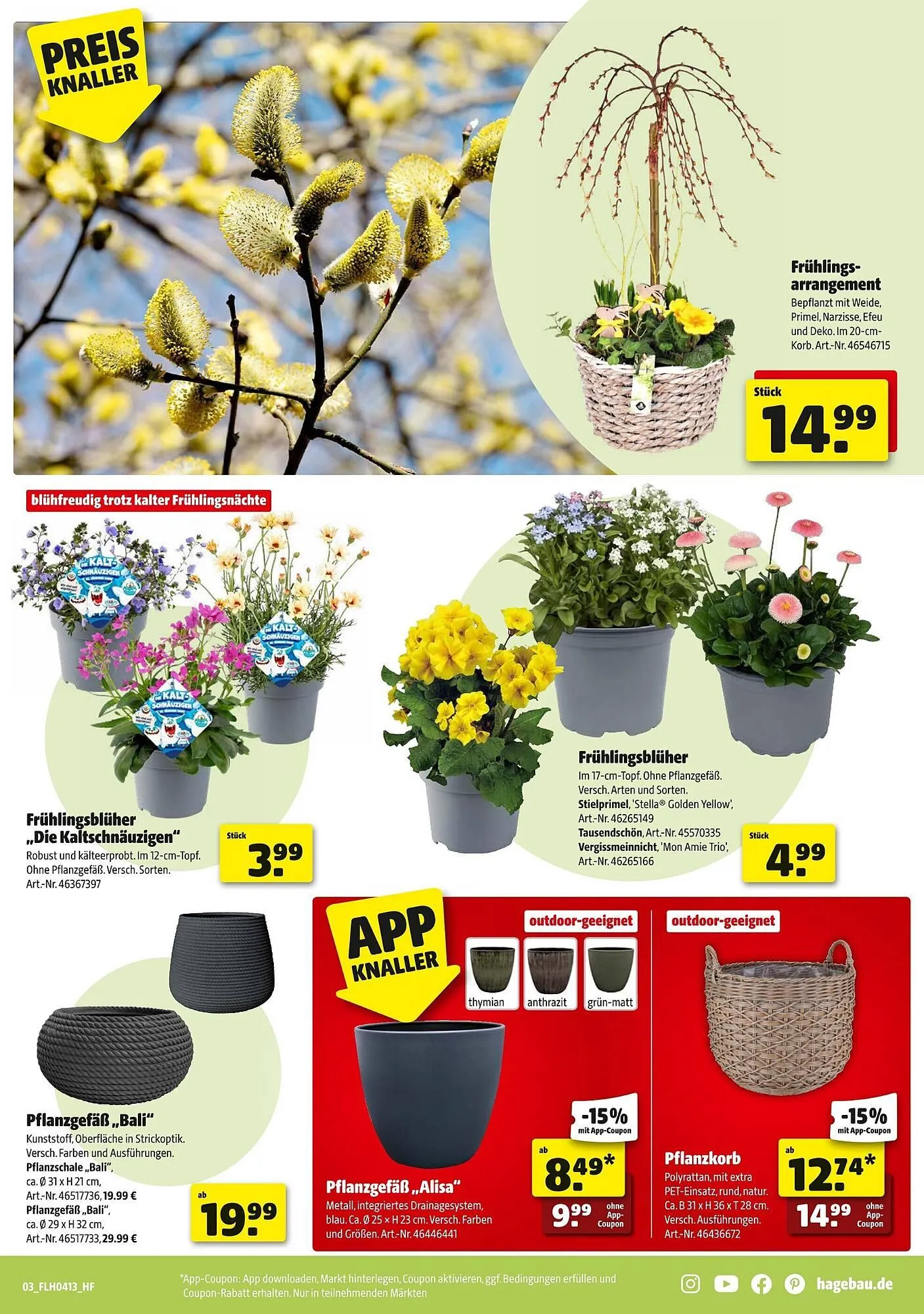 Hagebau Prospekt von 21. März bis 28. März 2026 - Prospekt seite 3