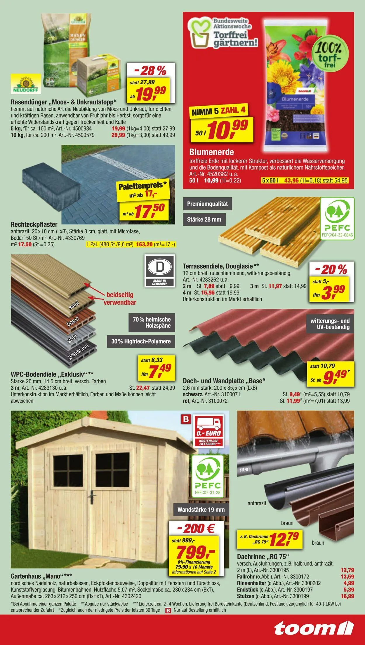 toom Baumarkt Aktueller Prospekt von 3. März bis 17. März 2025 - Prospekt seite 3