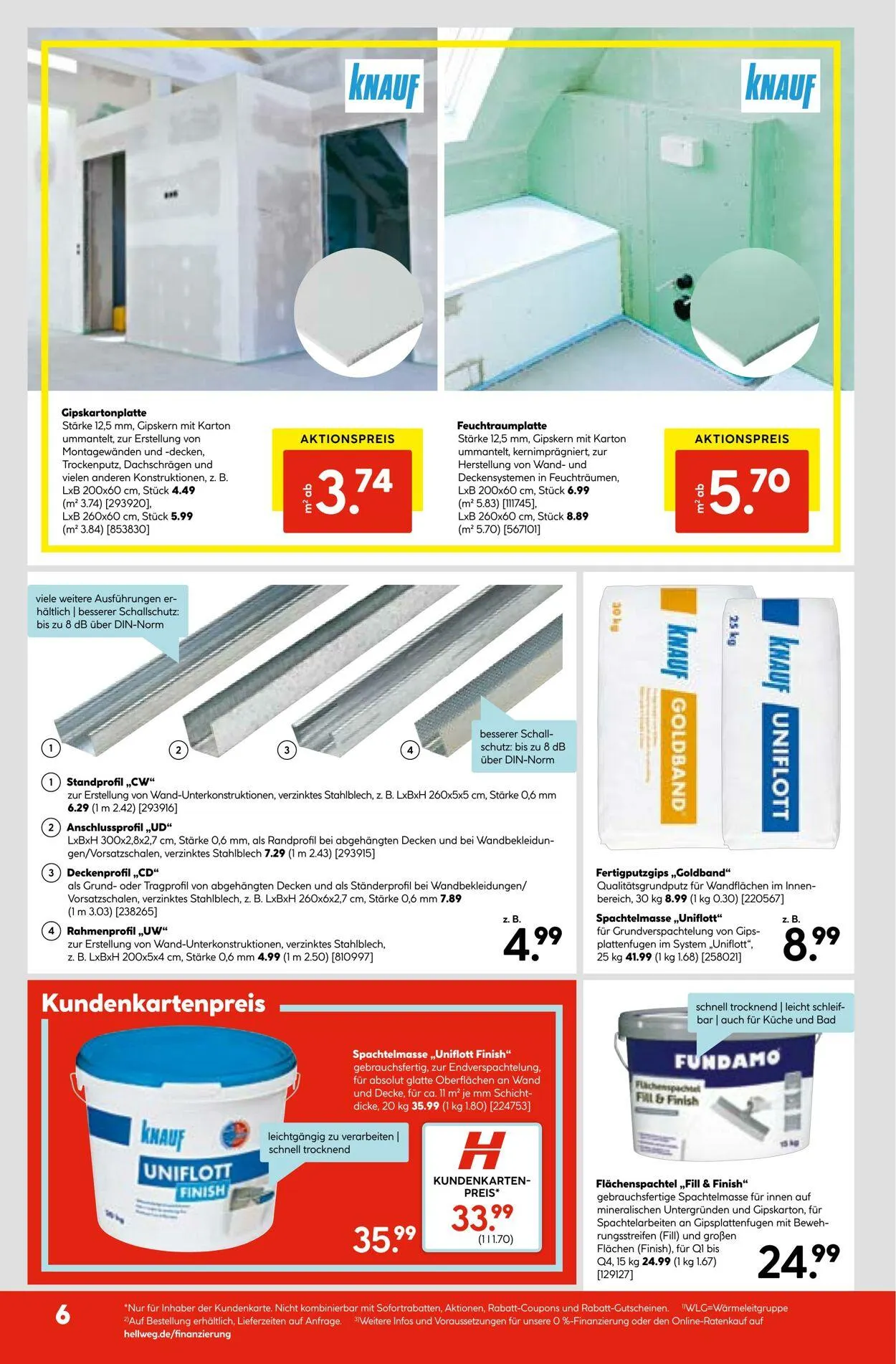 Hellweg Aktueller Prospekt von 27. Oktober bis 10. November 2025 - Prospekt seite 6