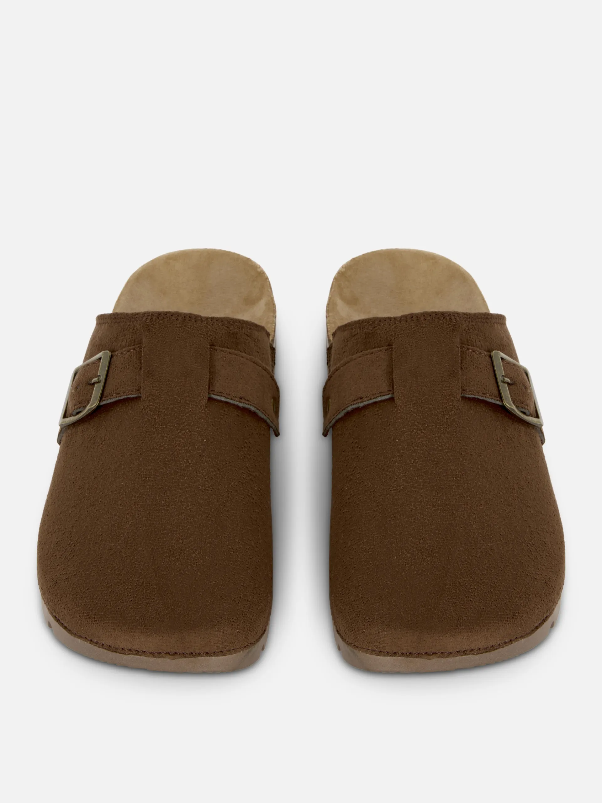 Clog-Pantoffeln mit Schnalle