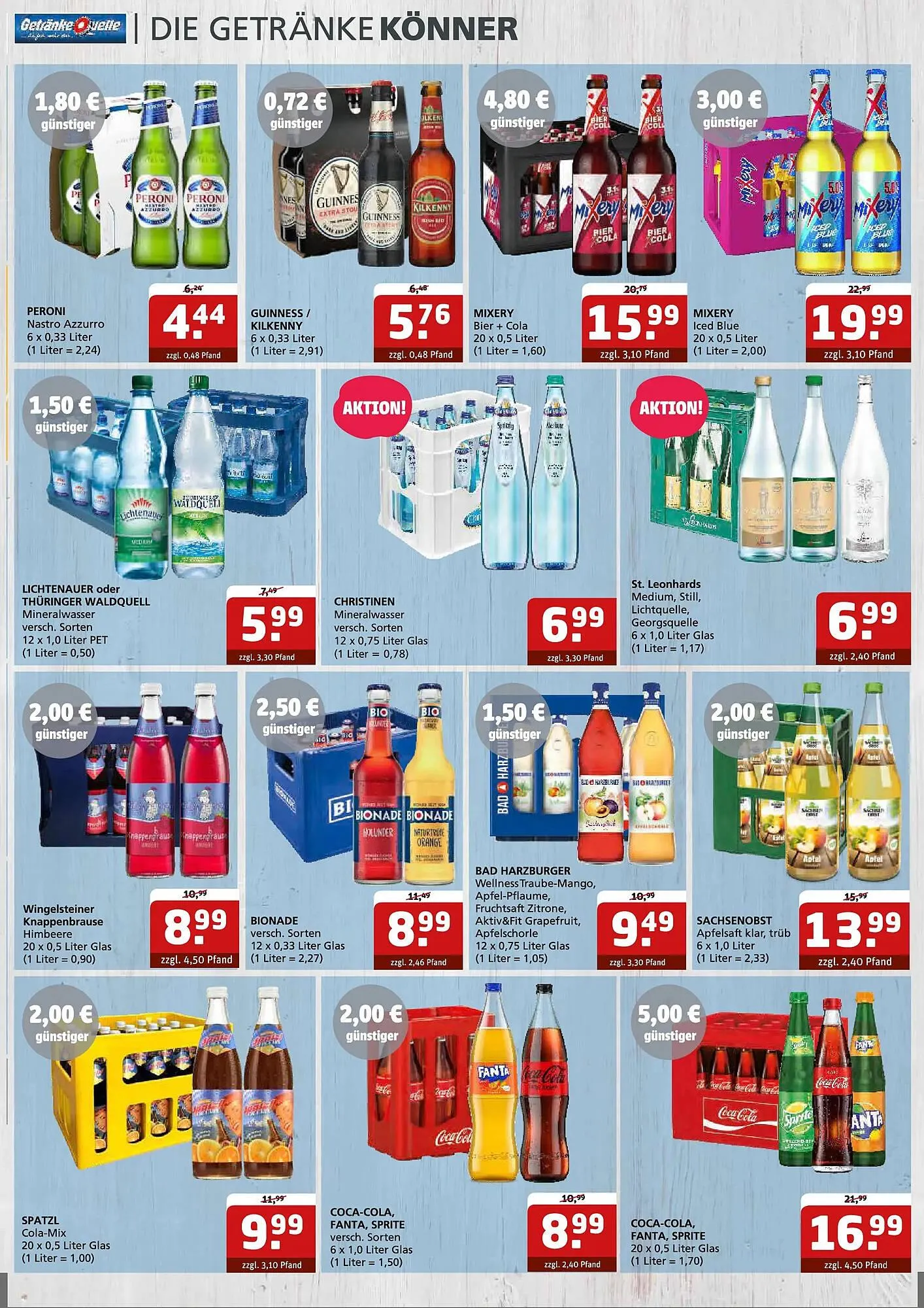 Getränke Quelle Prospekt von 7. Dezember bis 13. Dezember 2025 - Prospekt seite 5
