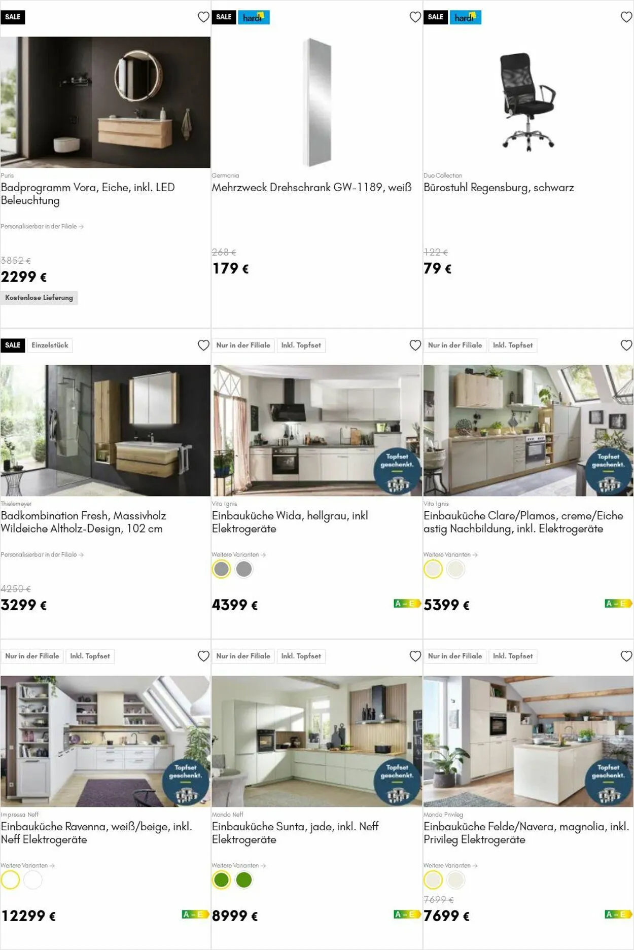 HARDECK Aktueller Prospekt von 25. August bis 3. September 2025 - Prospekt seite 21