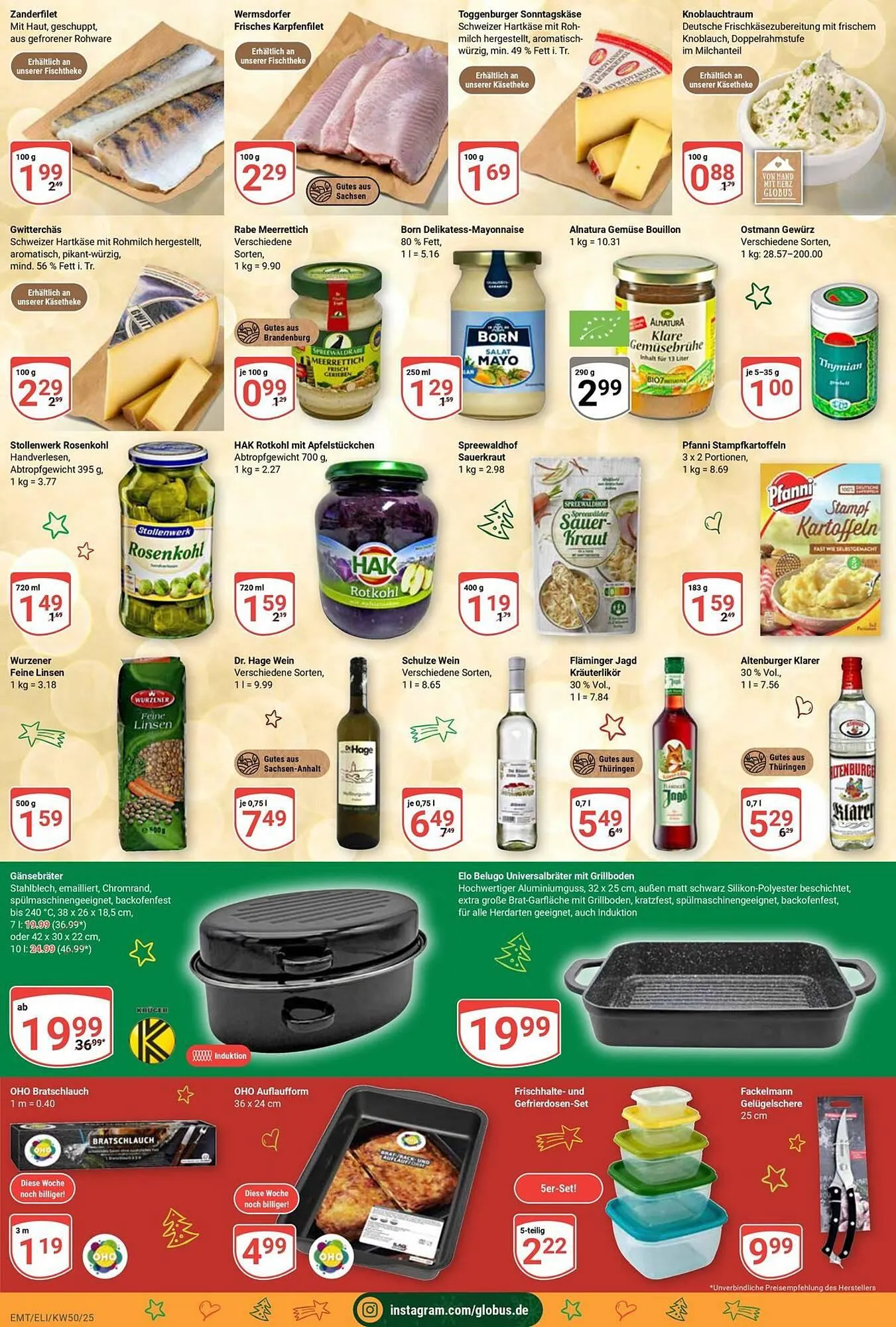 Globus Prospekt von 8. Dezember bis 13. Dezember 2025 - Prospekt seite 12