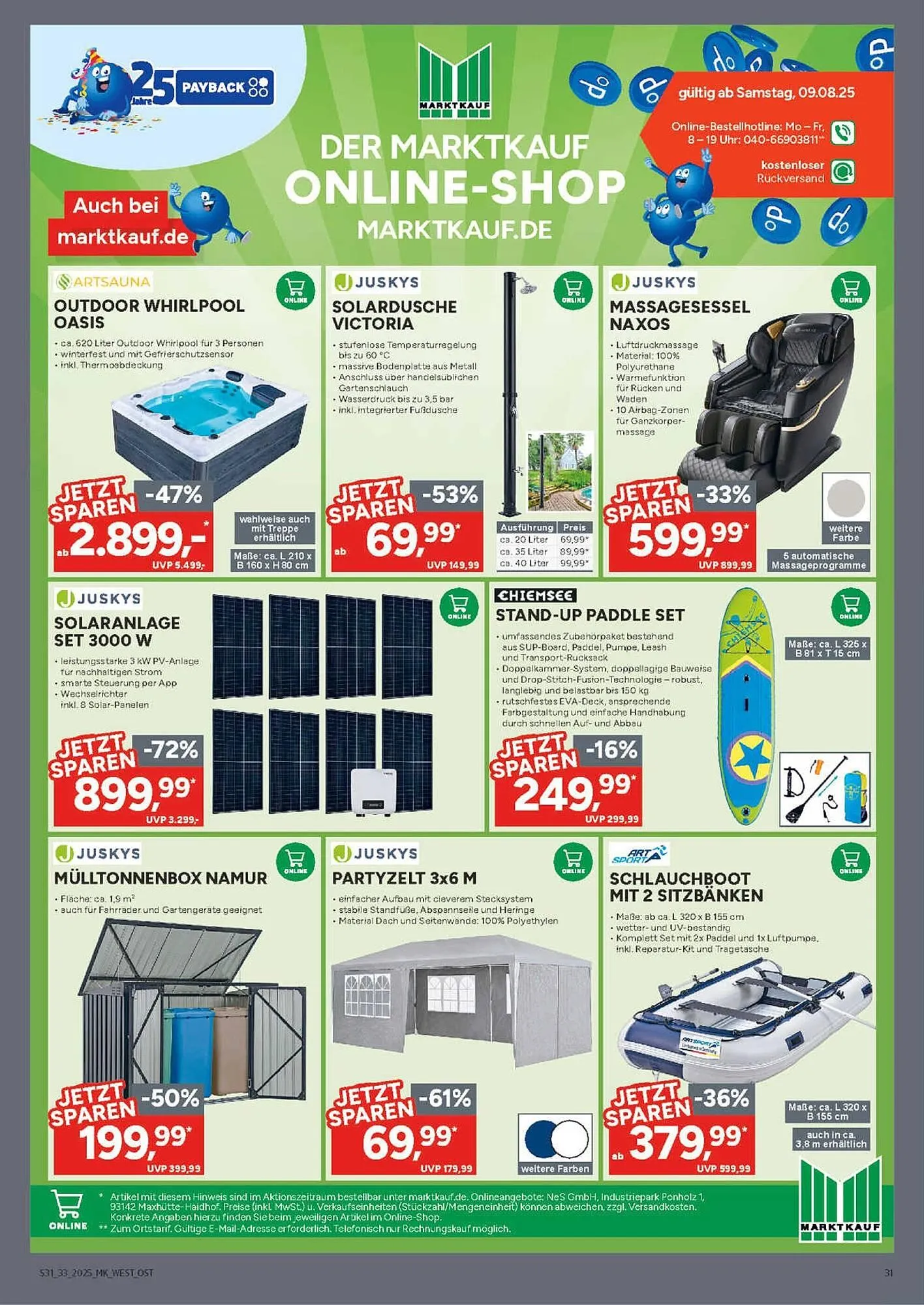 Marktkauf Prospekt von 11. August bis 16. August 2025 - Prospekt seite 31