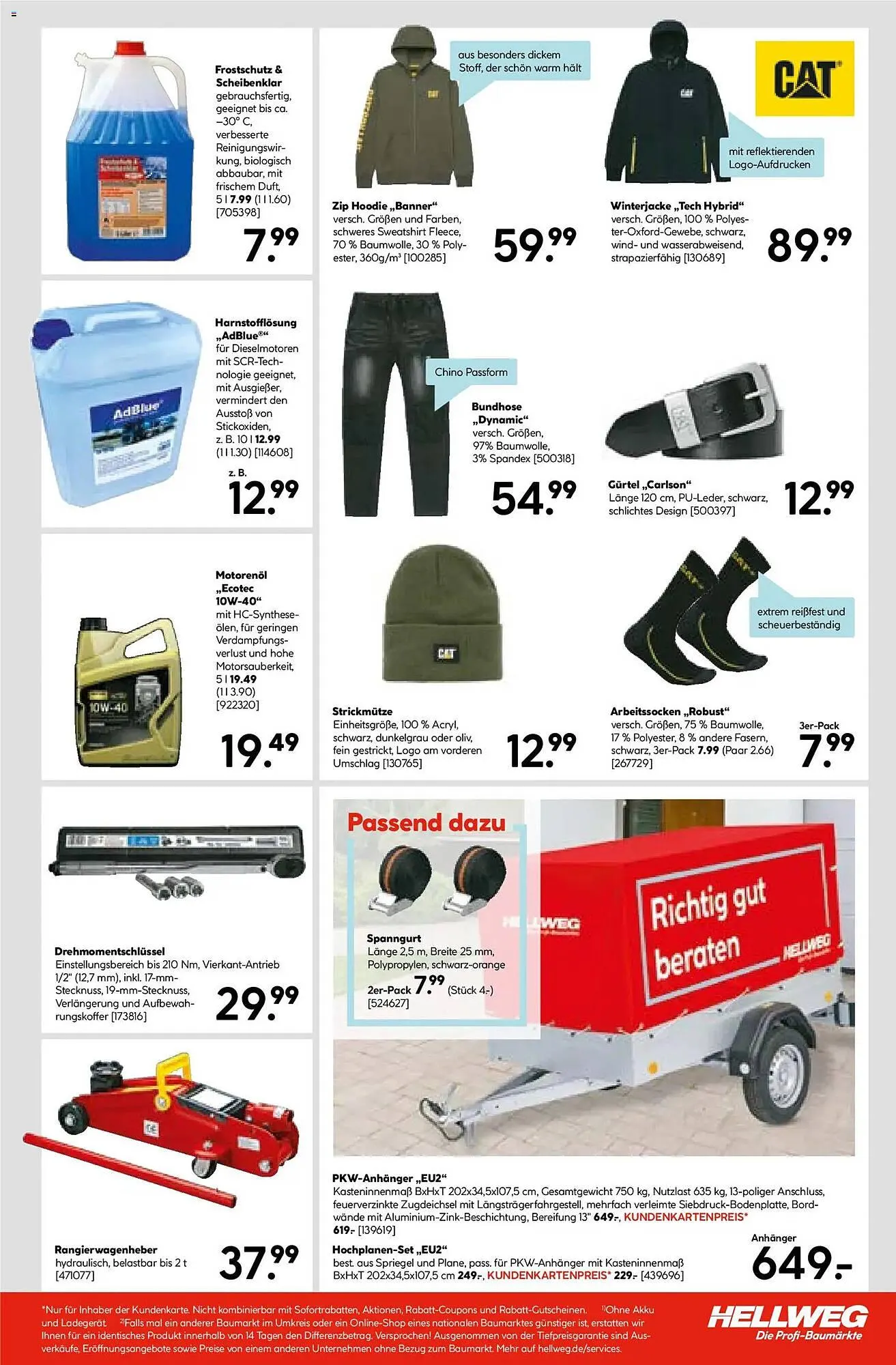 Hellweg Prospekt von 27. Oktober bis 1. November 2025 - Prospekt seite 21