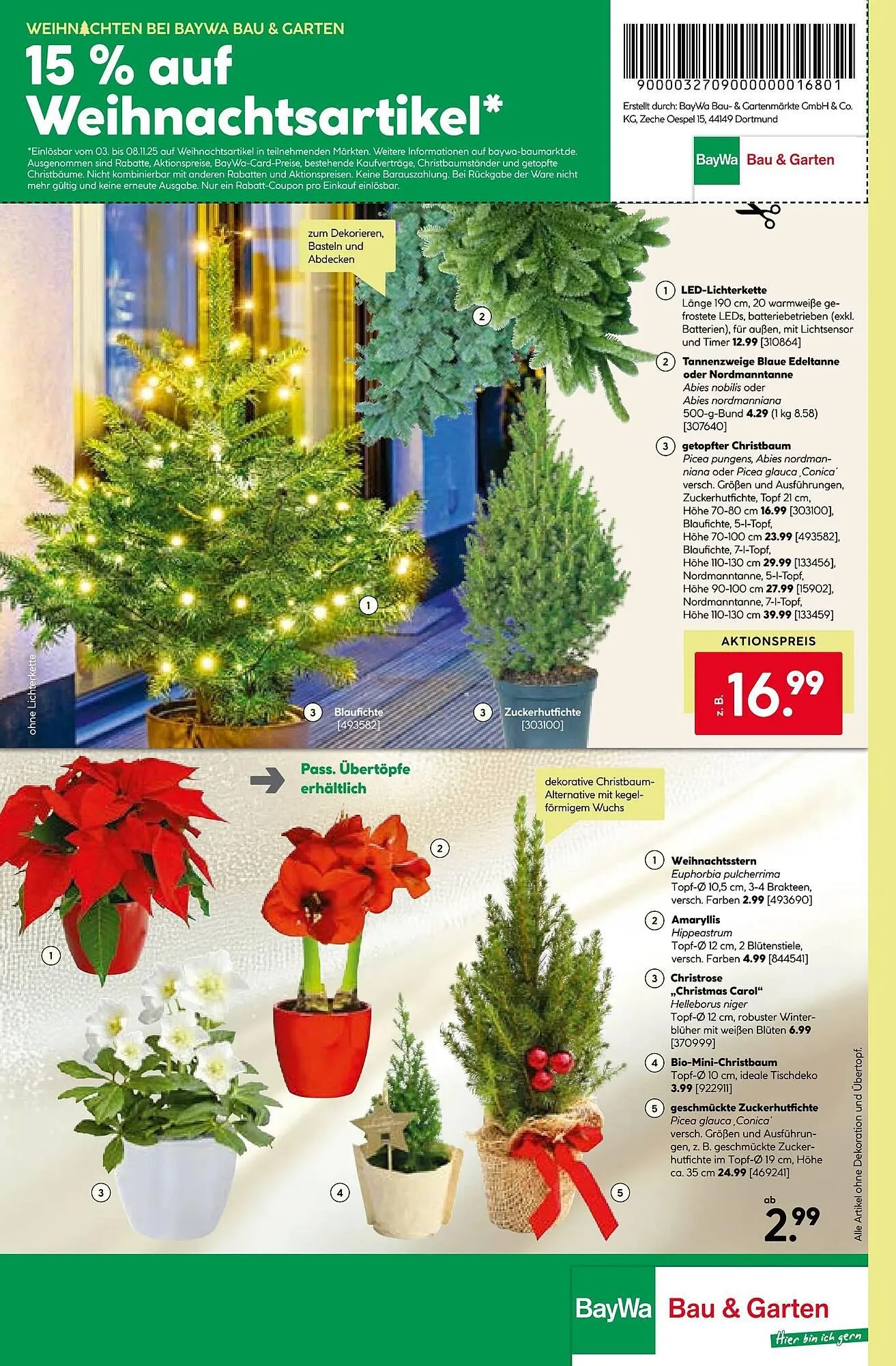 BayWa Prospekt von 3. November bis 9. November 2025 - Prospekt seite 20