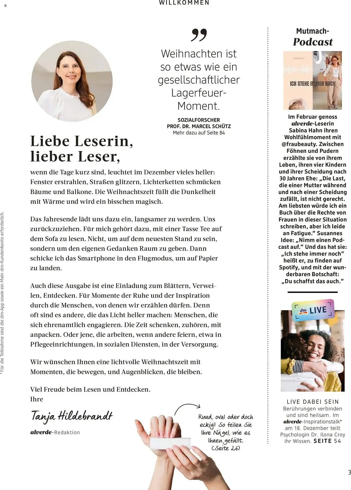 Dm drogerie Magazin von 1. Januar bis 31. Januar 2026 - Prospekt seite 3